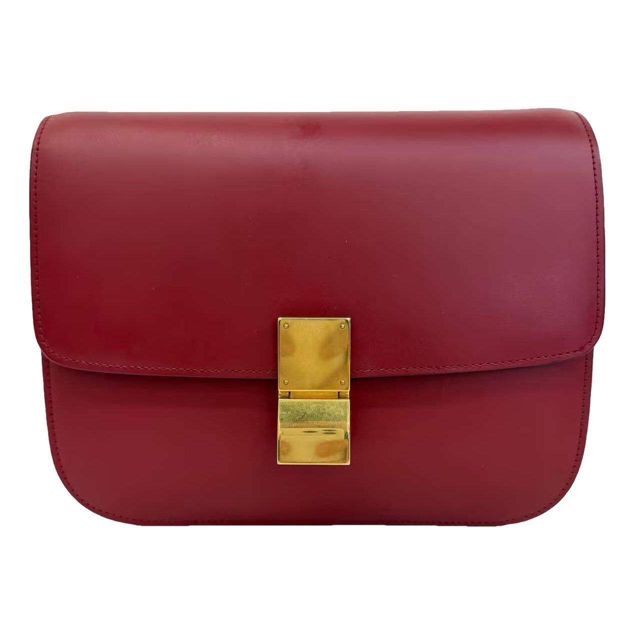 Classic leather handbag