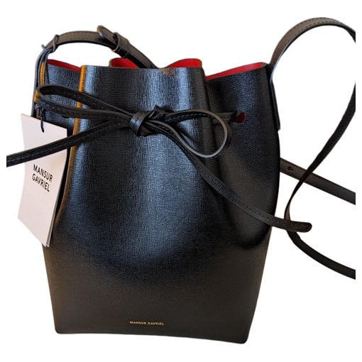 Mansur Gavriel Bucket leather handbag