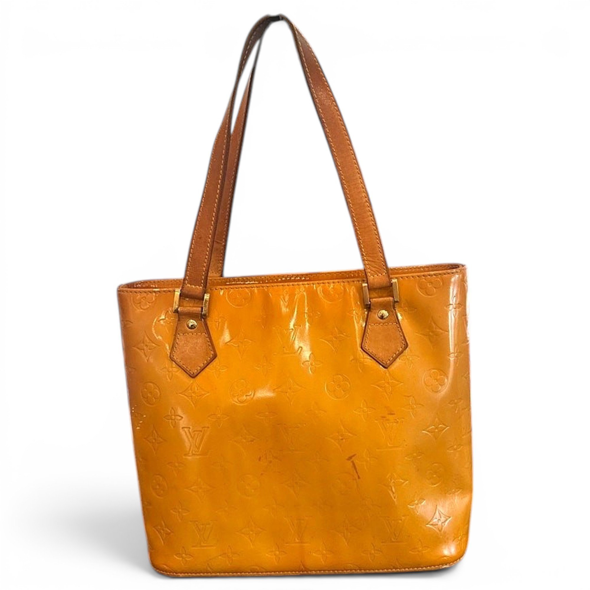 Leather tote