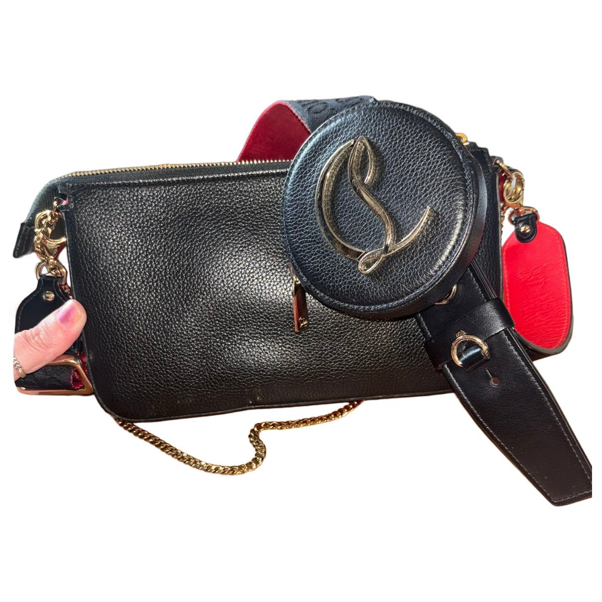 Leather handbag