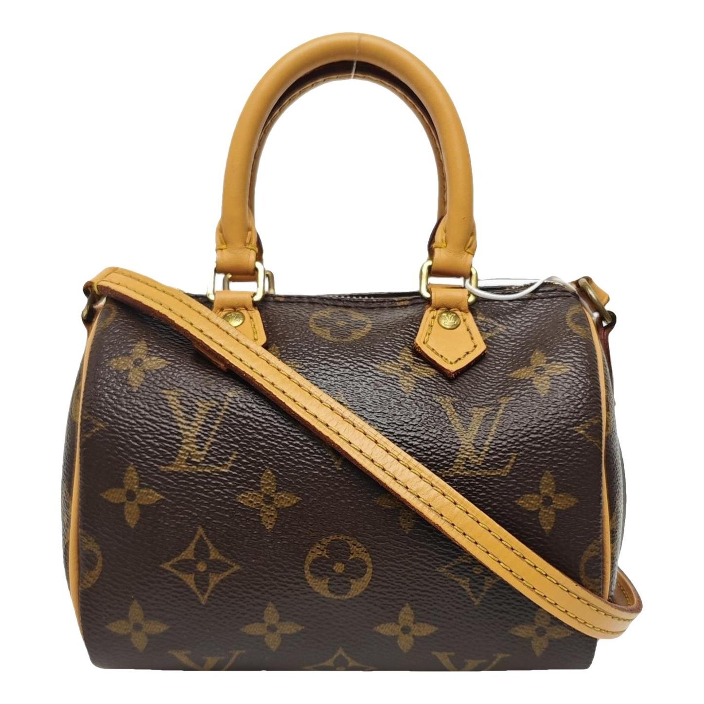 Nano Speedy / Mini HL leather handbag