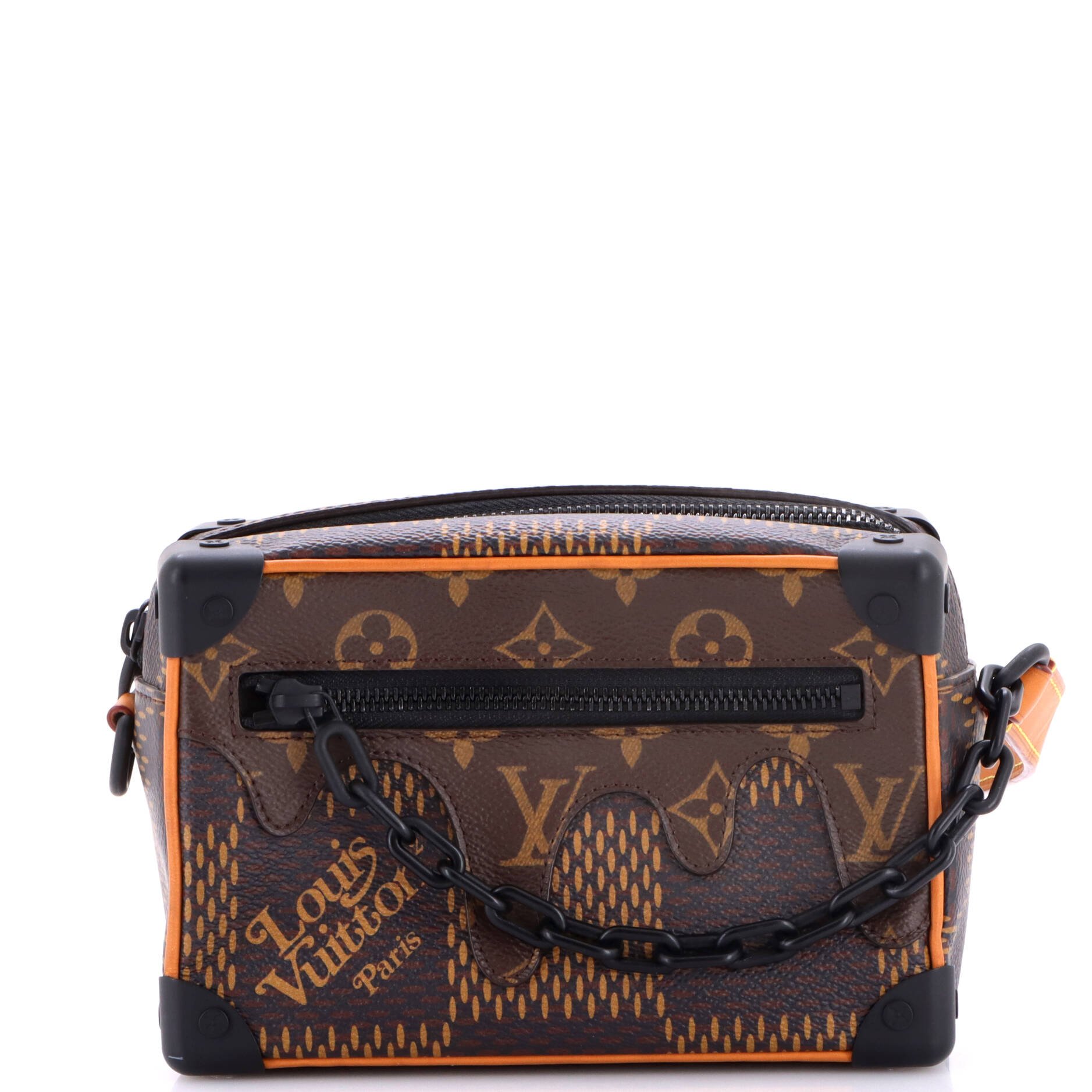 Nigo Soft Trunk Bag Limited Edition Giant Damier and Monogram Canvas Mini