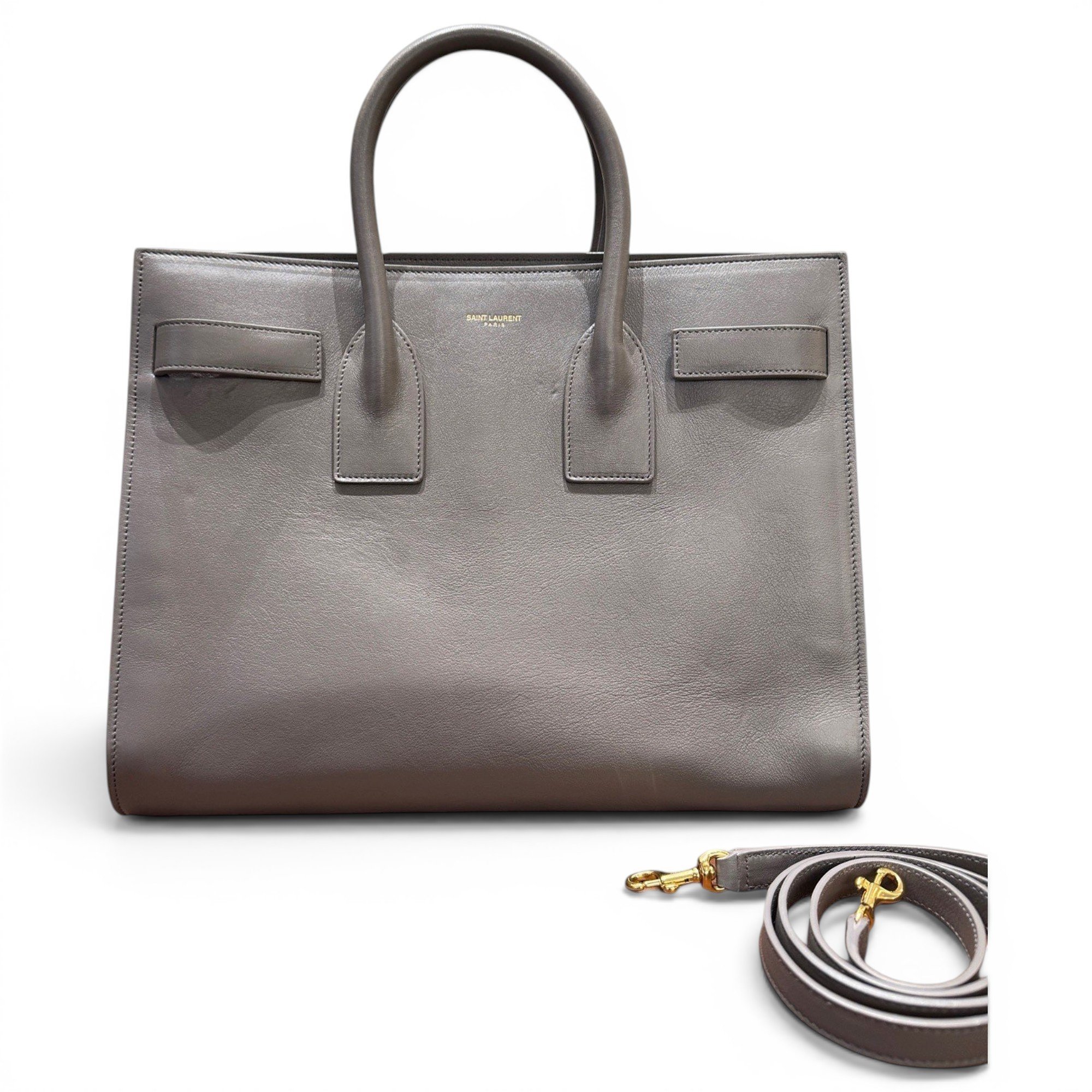Sac de Jour leather tote