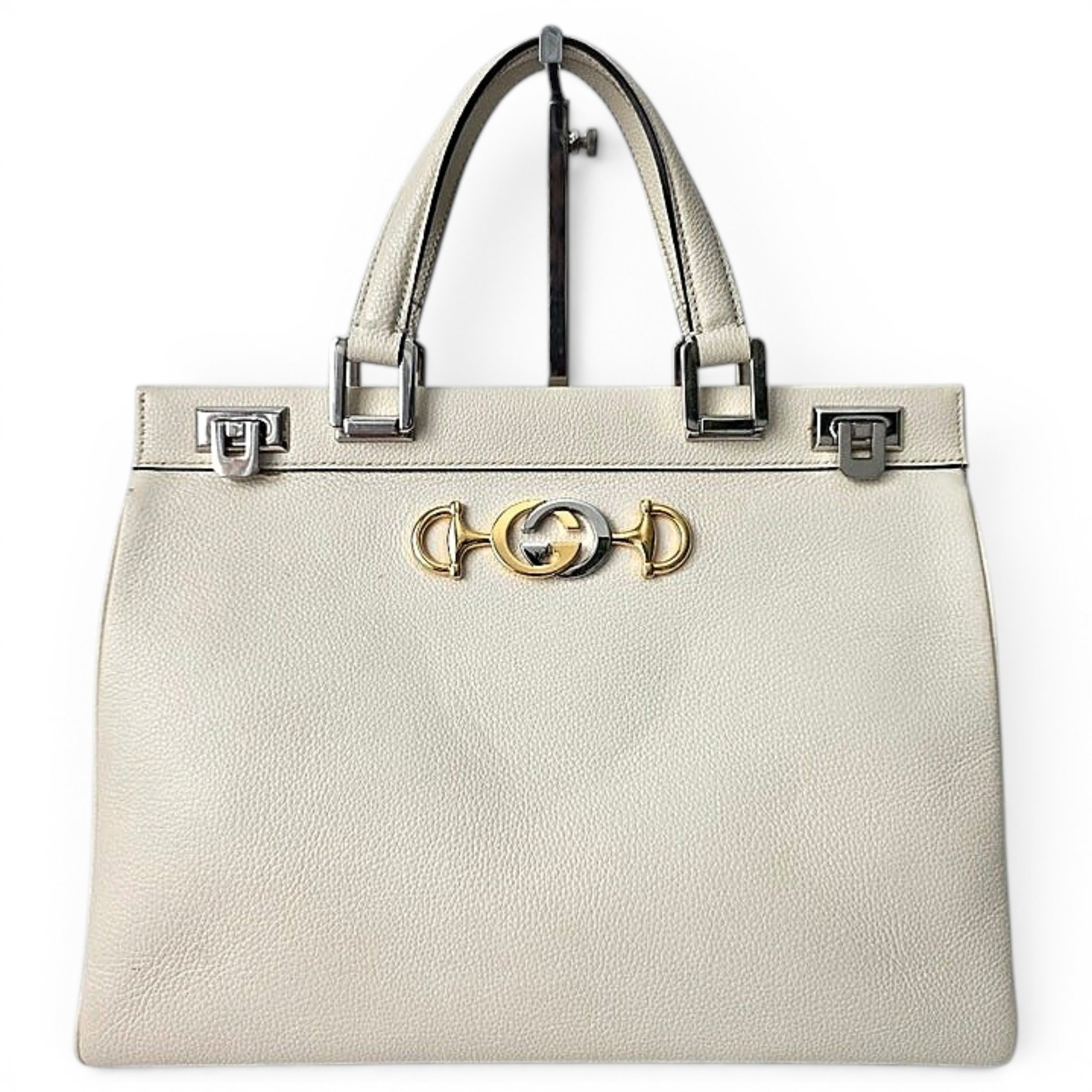 Zumi leather tote