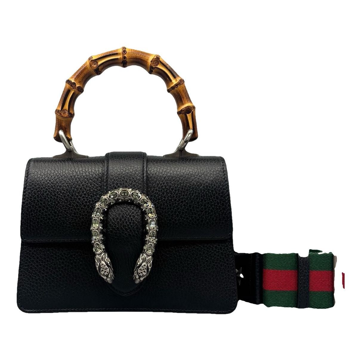 Dionysus Bamboo leather handbag
