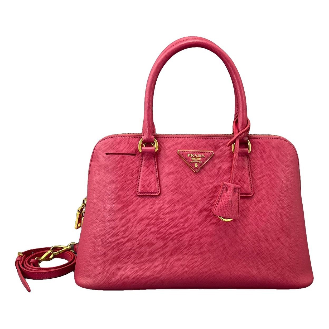 Promenade leather handbag