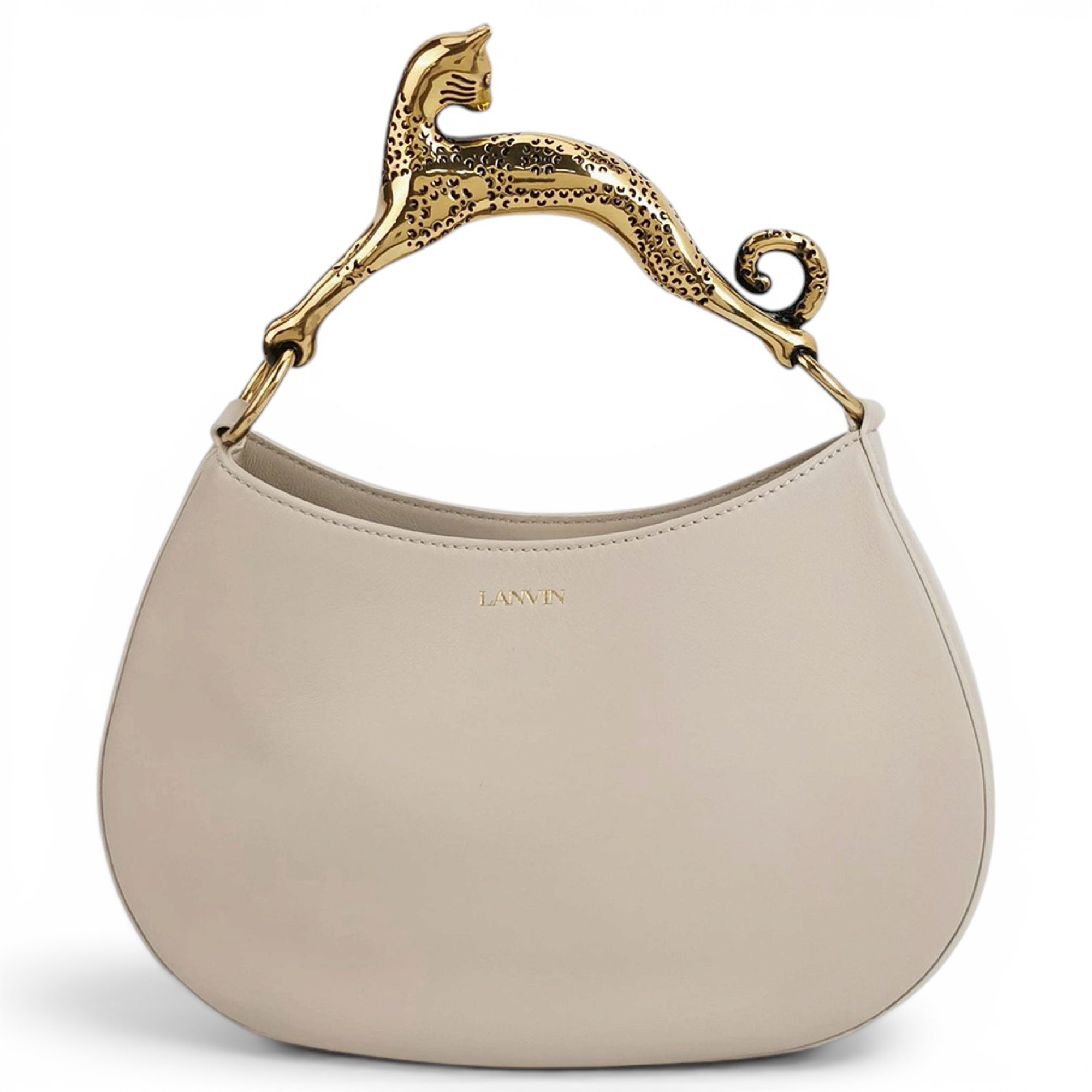 Lanvin Pencil Chat leather handbag