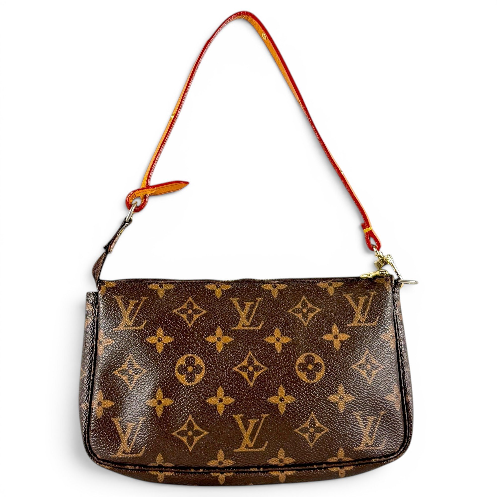 Pochette Accessoire leather handbag