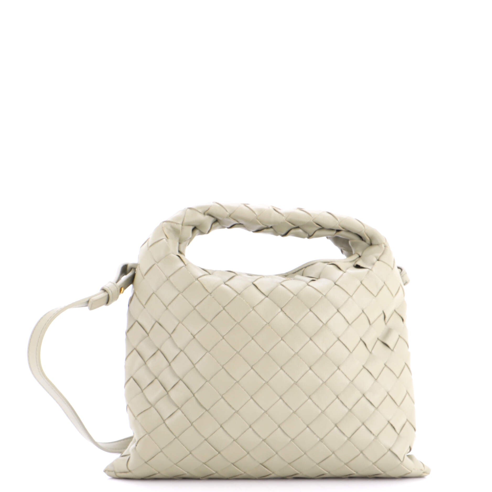 Hop Top Handle Bag Intrecciato Nappa Mini