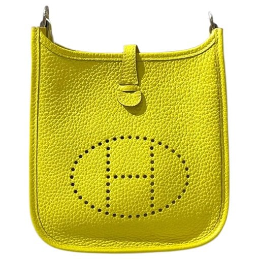 Mini Evelyne leather handbag