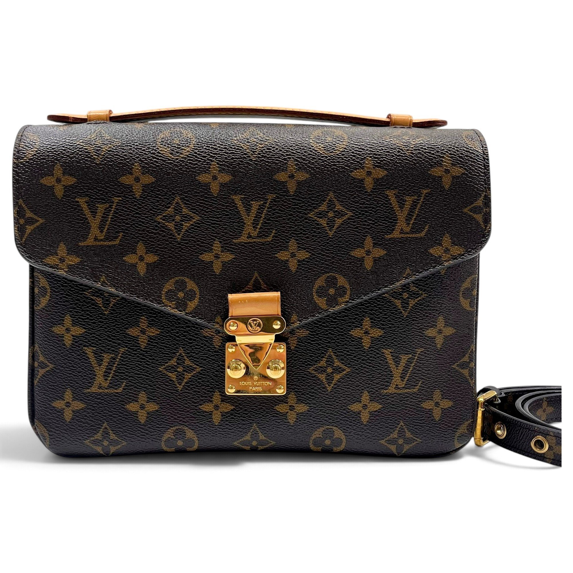 Metis leather handbag