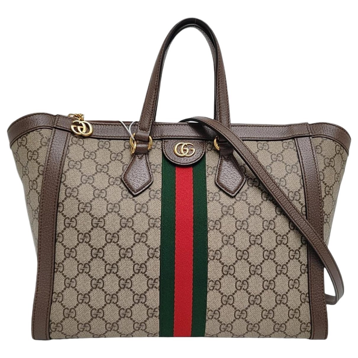 Ophidia leather handbag