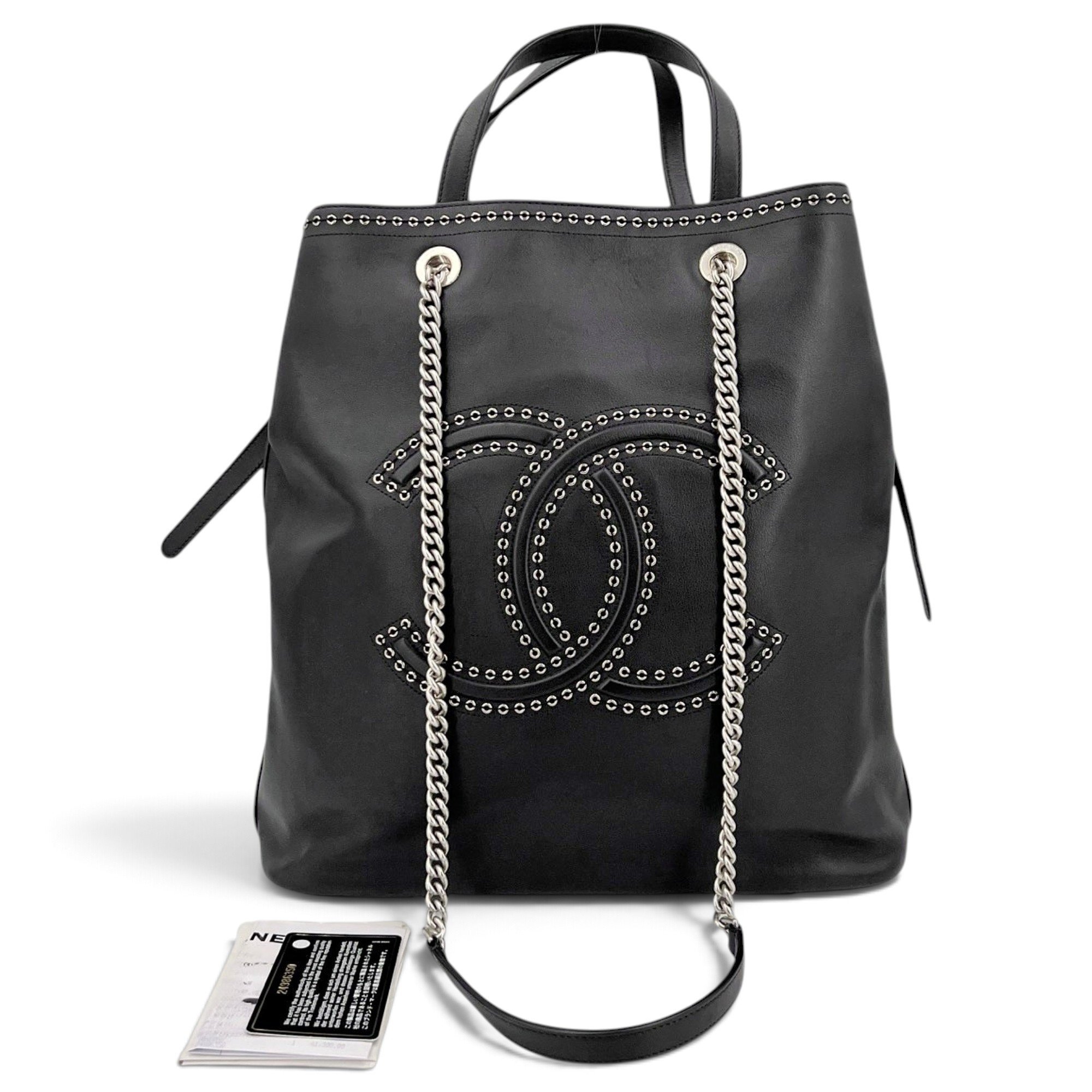 Leather backpack
