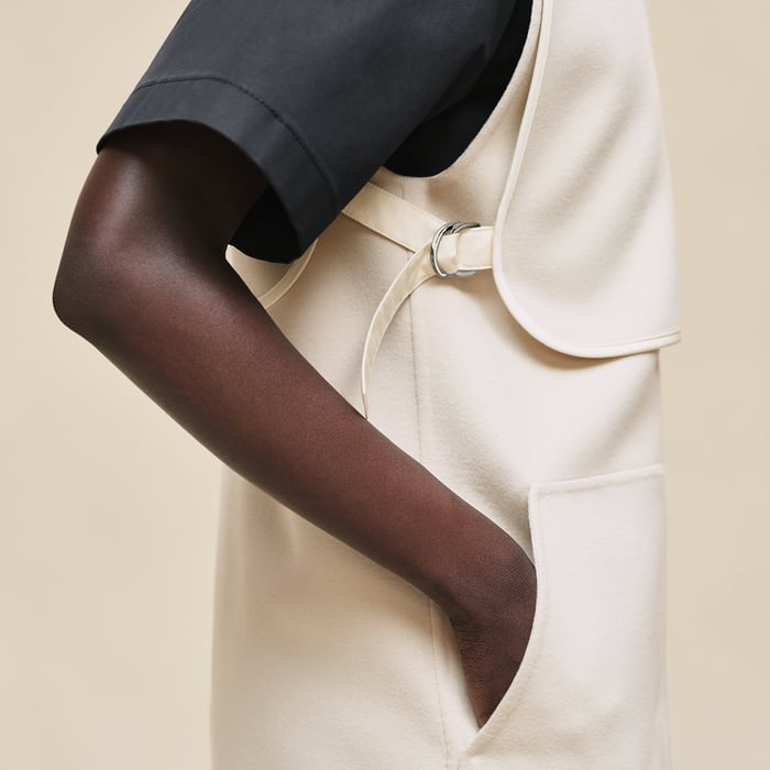 Blanc Sable "Chaine d'Ancre" Short Vest