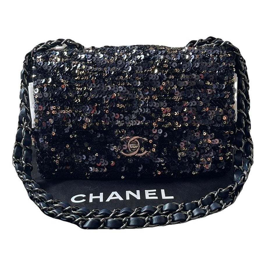 Chanel Timeless/Classique glitter crossbody bag