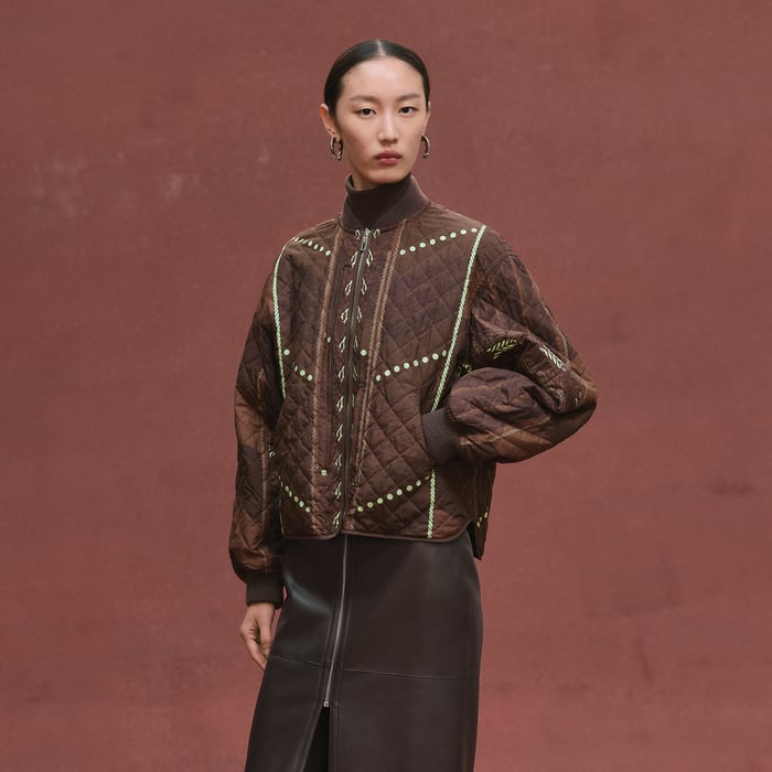 Marron Érable Modular Coat