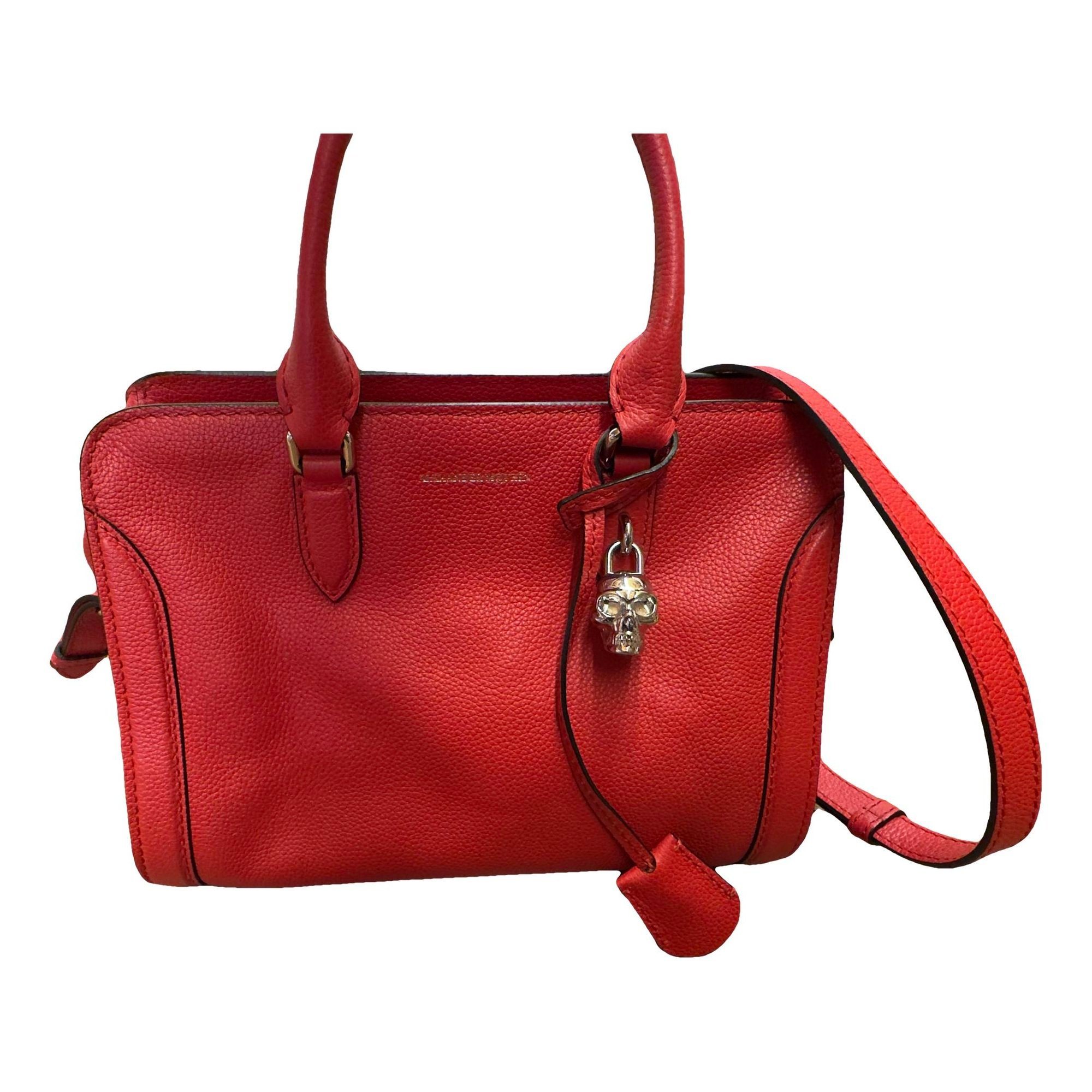 Alexander McQueen Skull leather tote