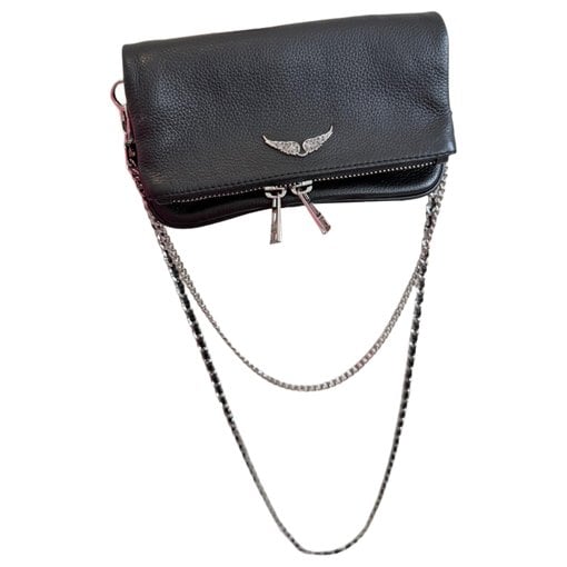 Rock leather crossbody bag