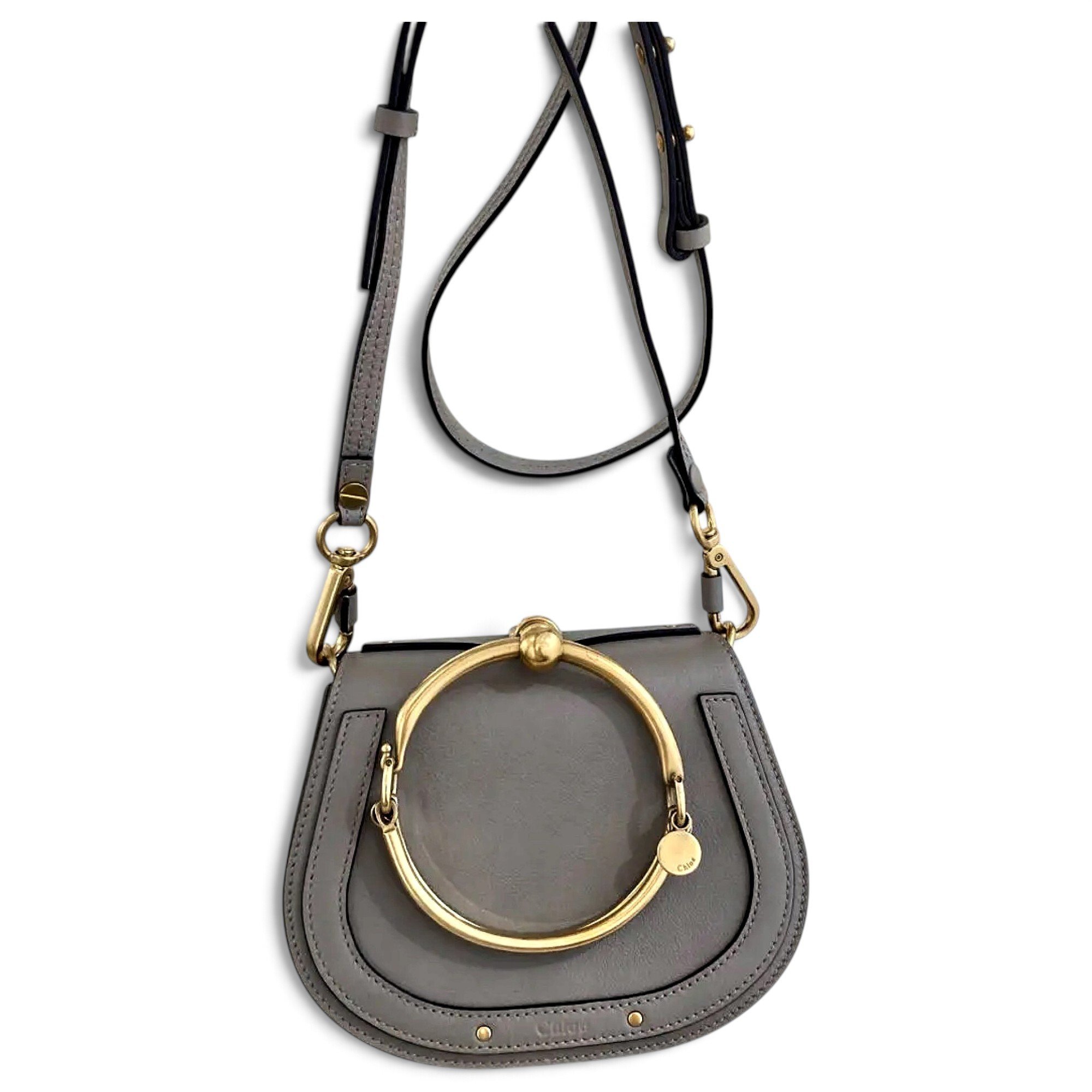 Bracelet Nile leather crossbody bag