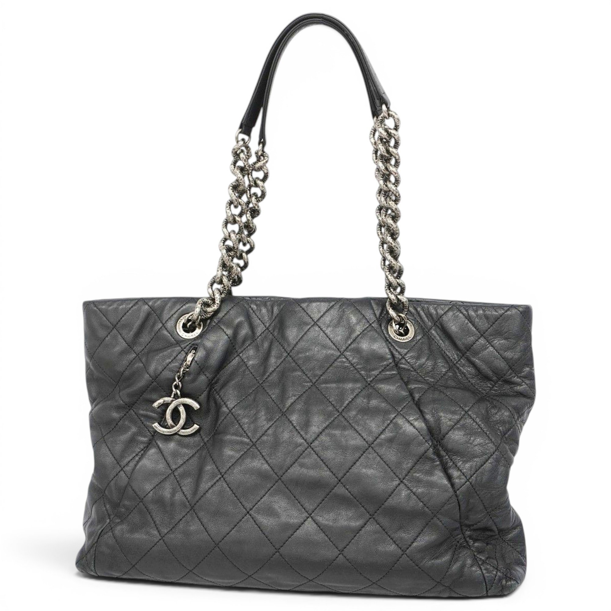 Leather tote