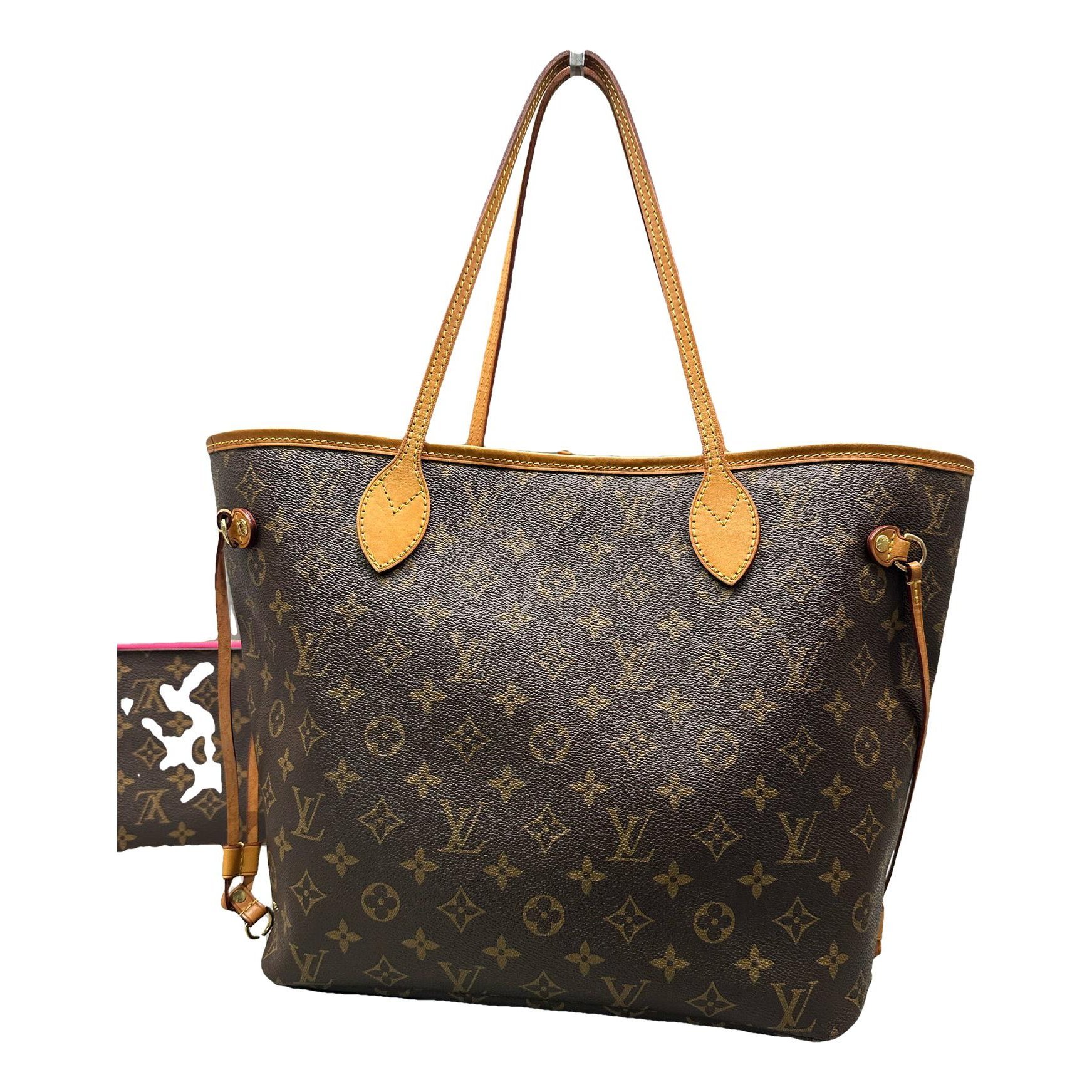 Neverfull leather handbag
