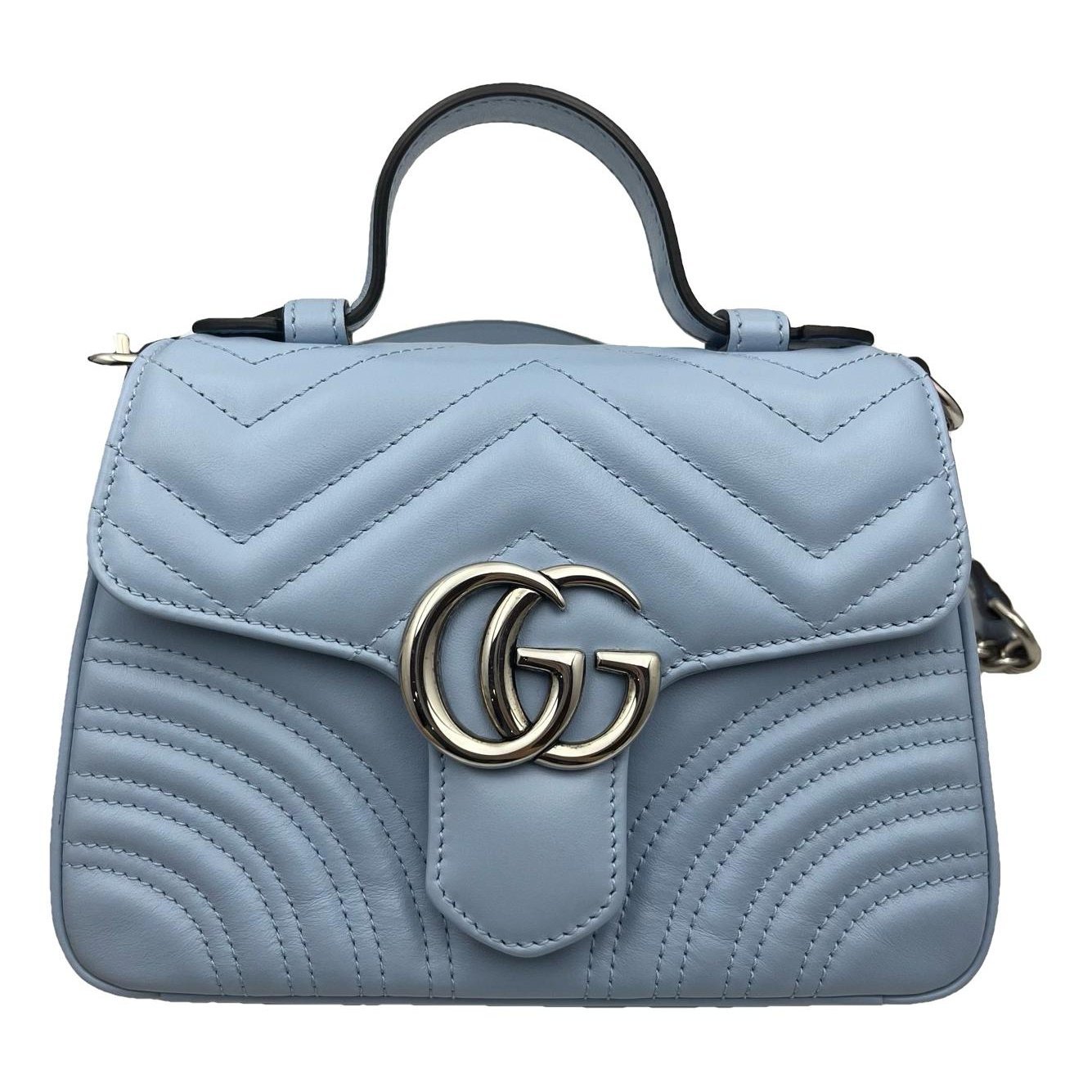 GG Marmont Flap leather handbag