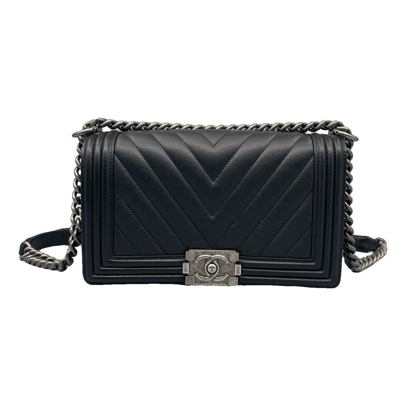 Boy leather crossbody bag