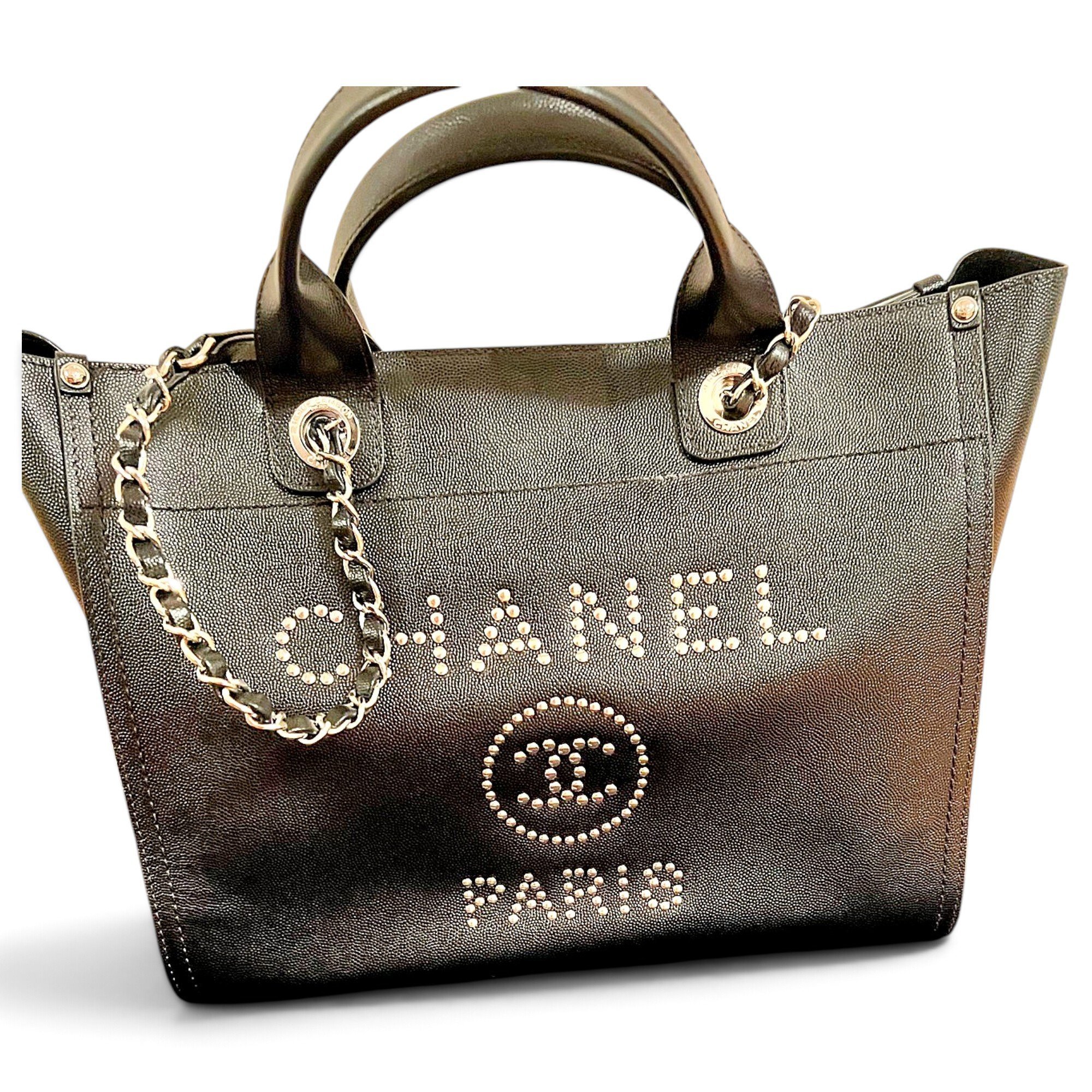 Deauville leather tote