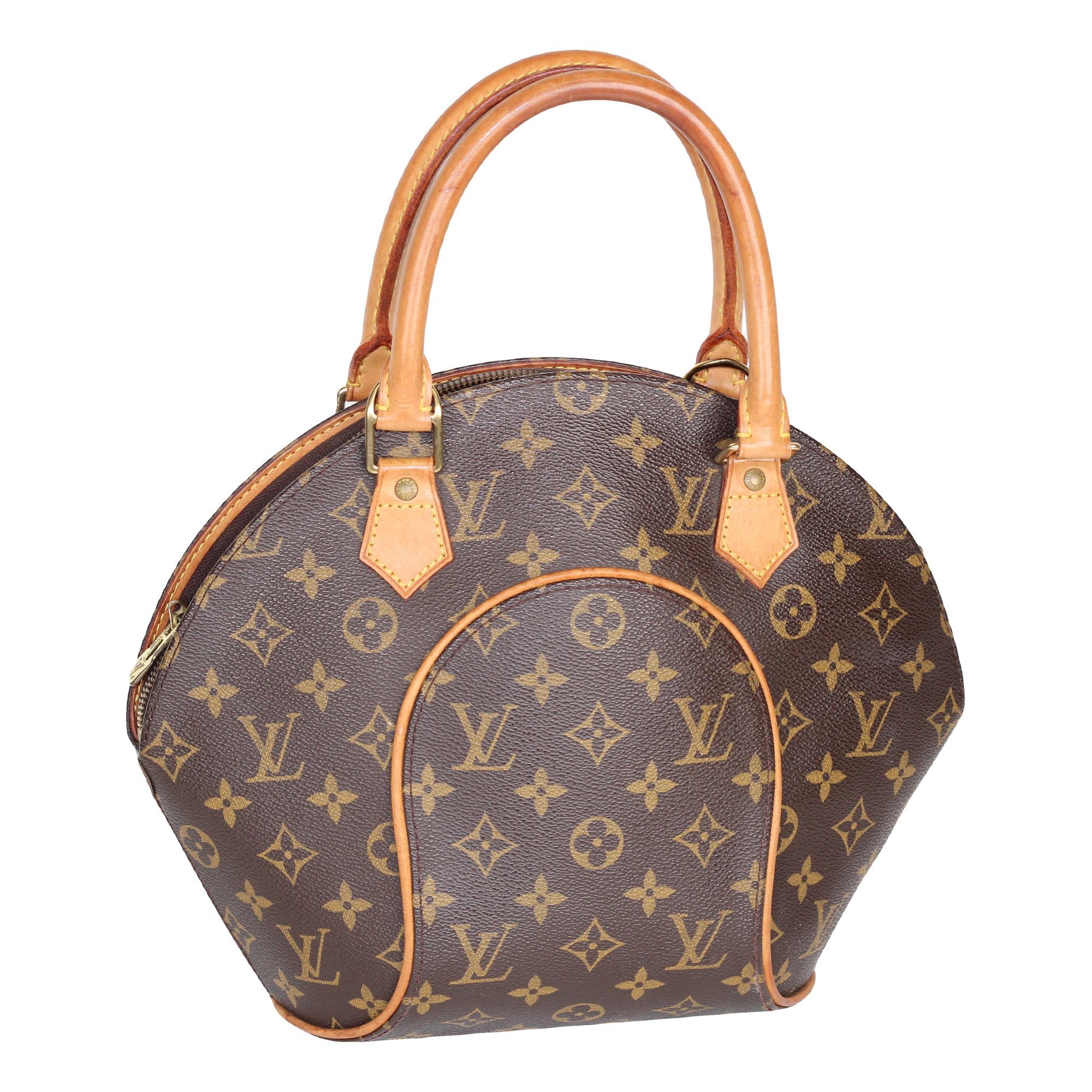 Ellipse cloth handbag