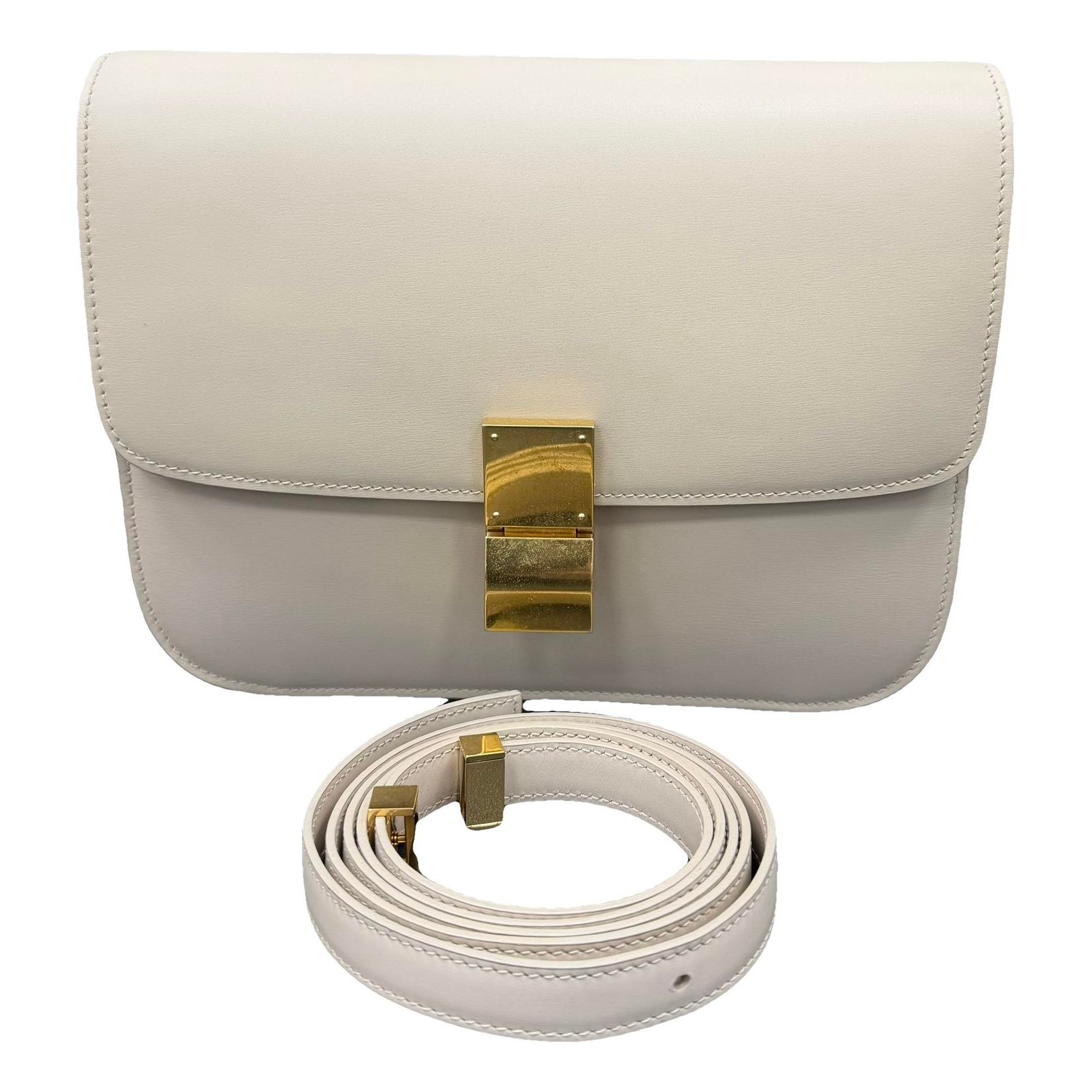 Classic leather handbag