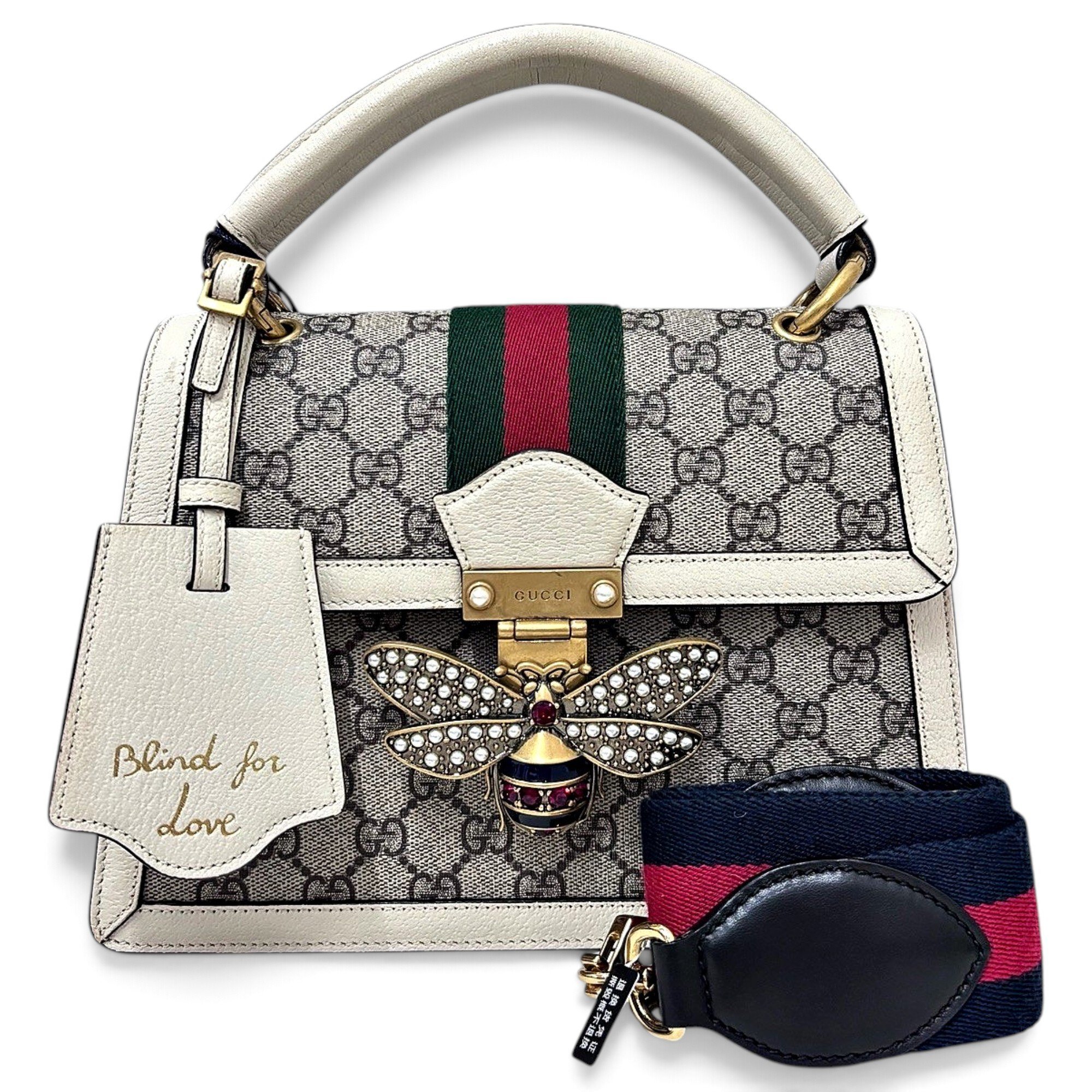 Queen Margaret leather handbag