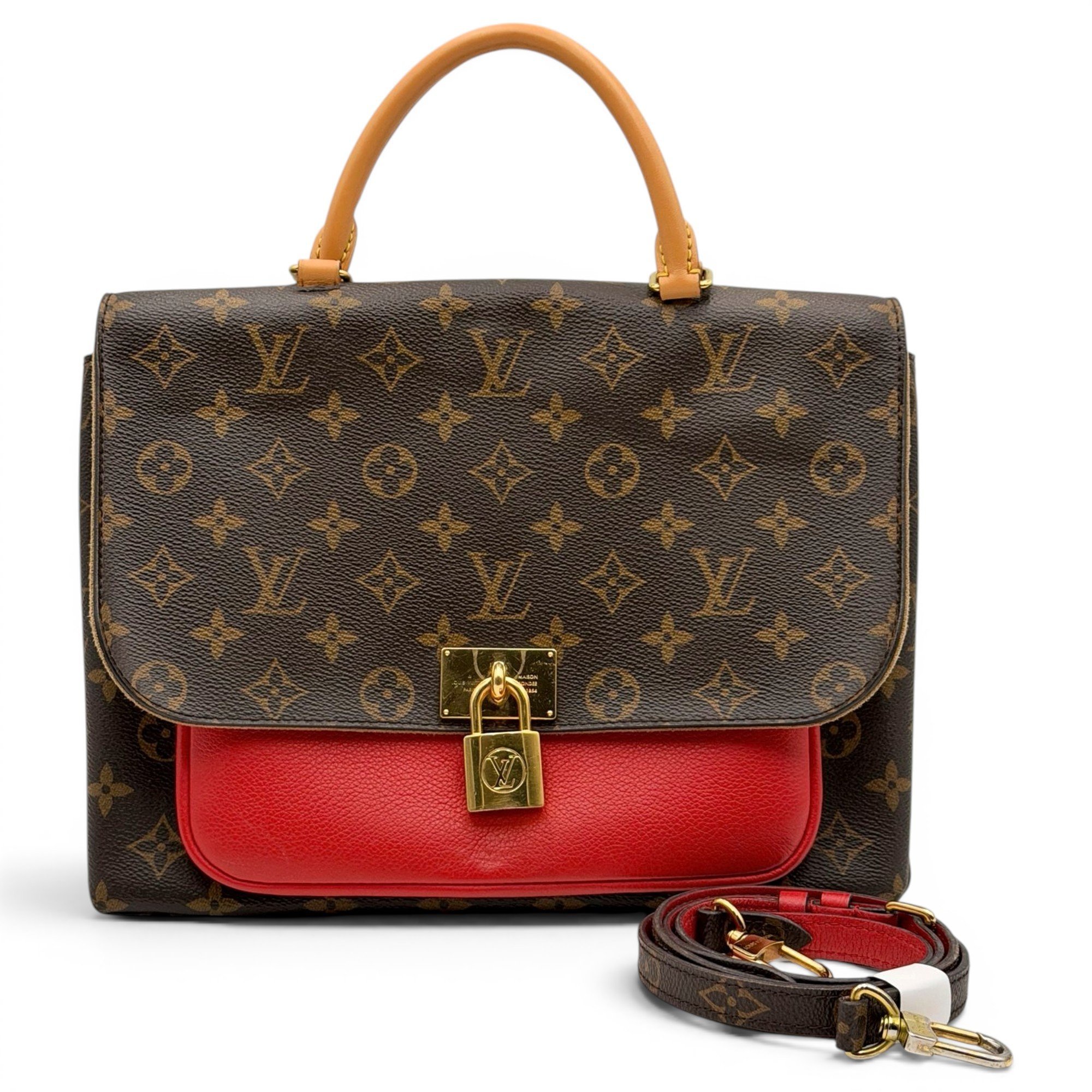 Marignan leather handbag
