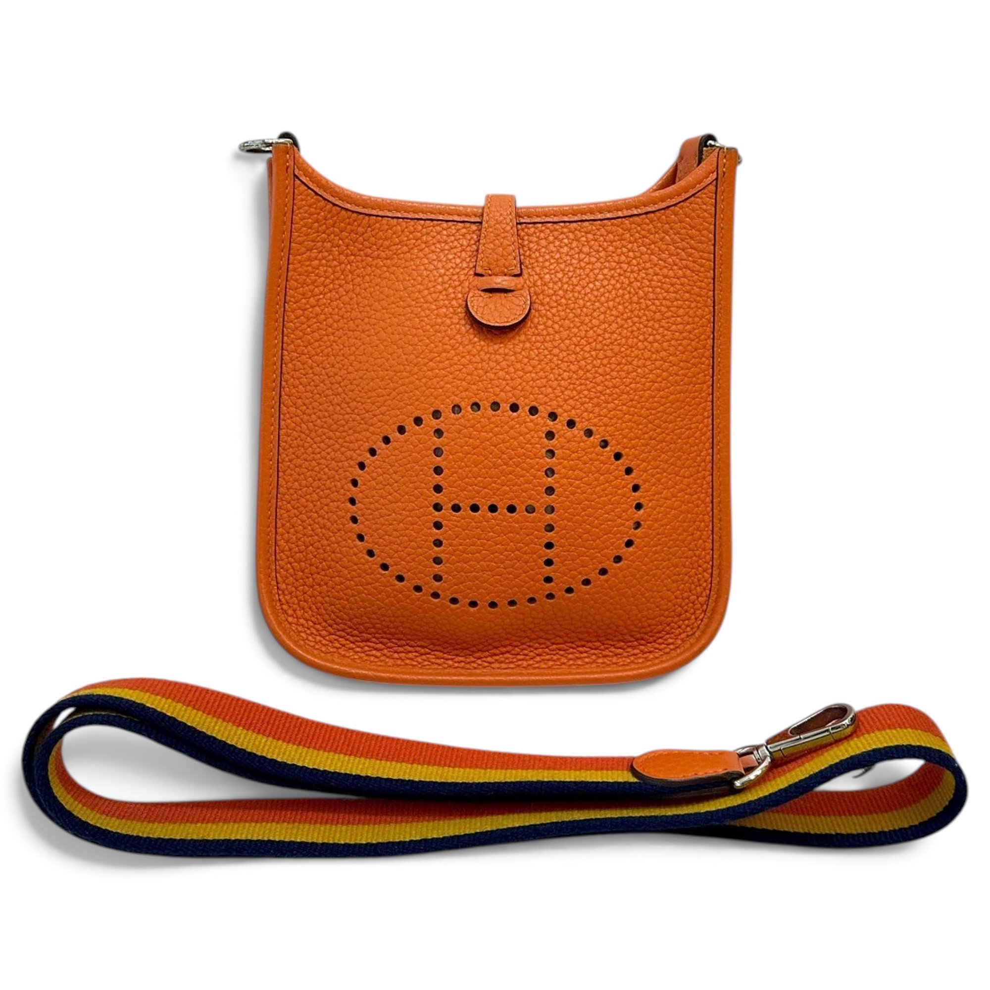 Evelyne leather crossbody bag