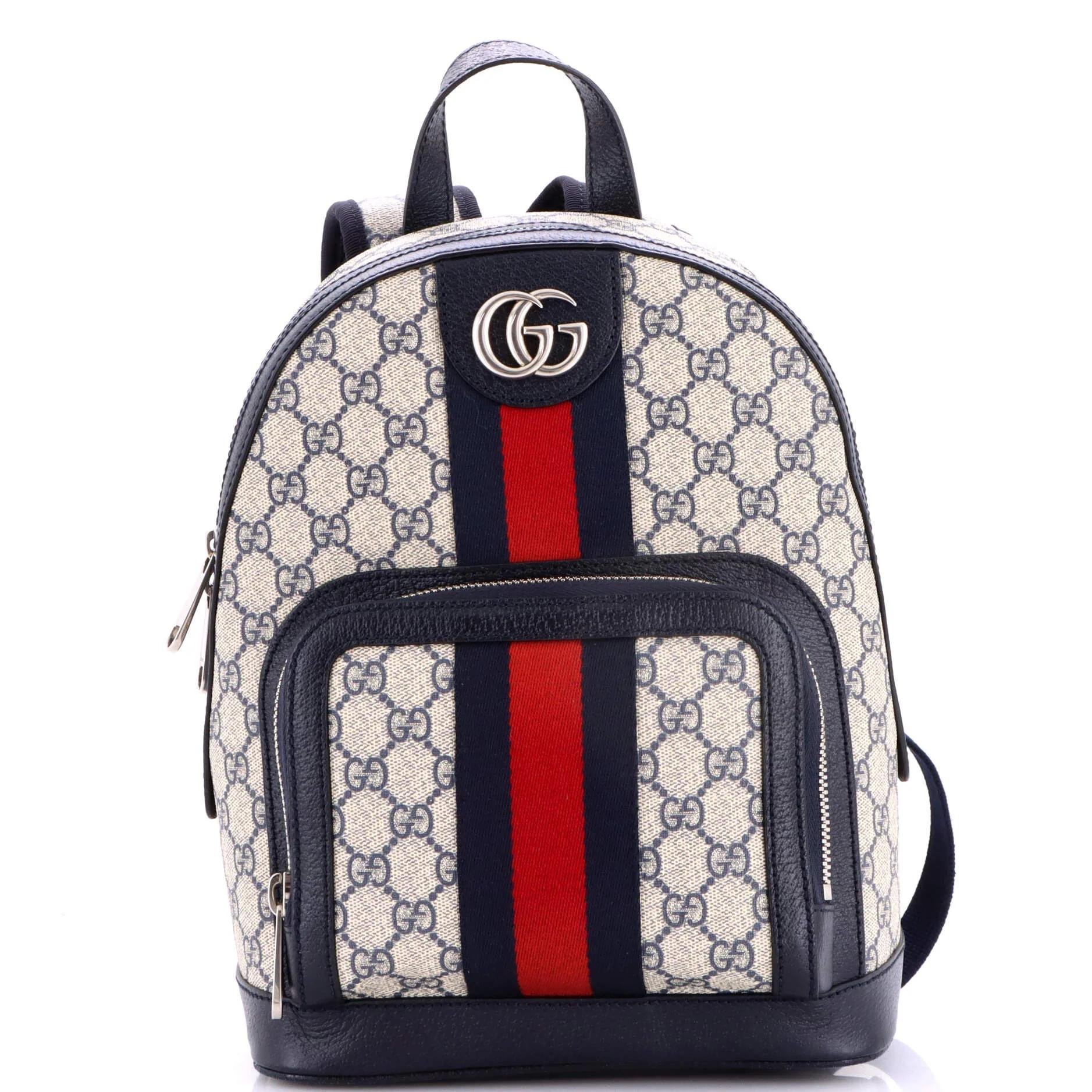 Leather backpack
