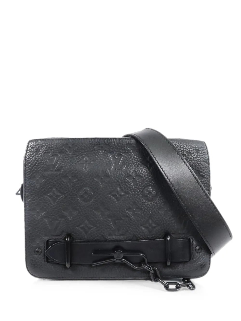 Monogram Taurillon Steamer messenger bag