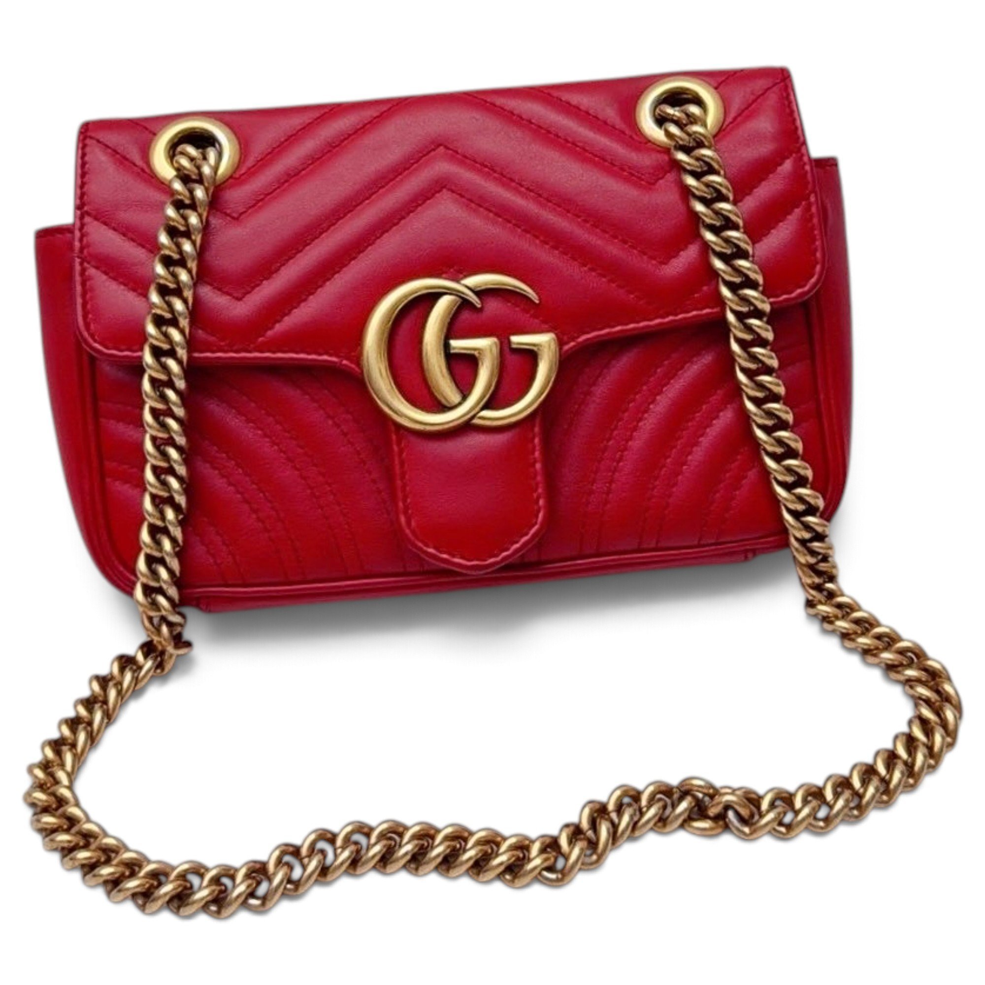Marmont leather handbag