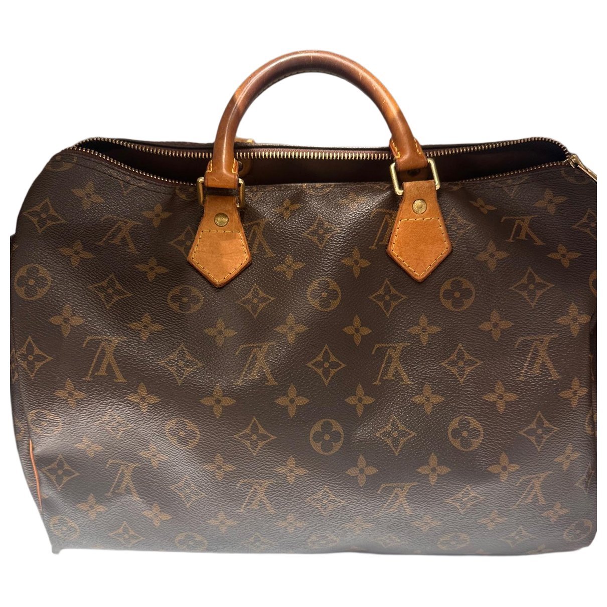 Speedy leather tote