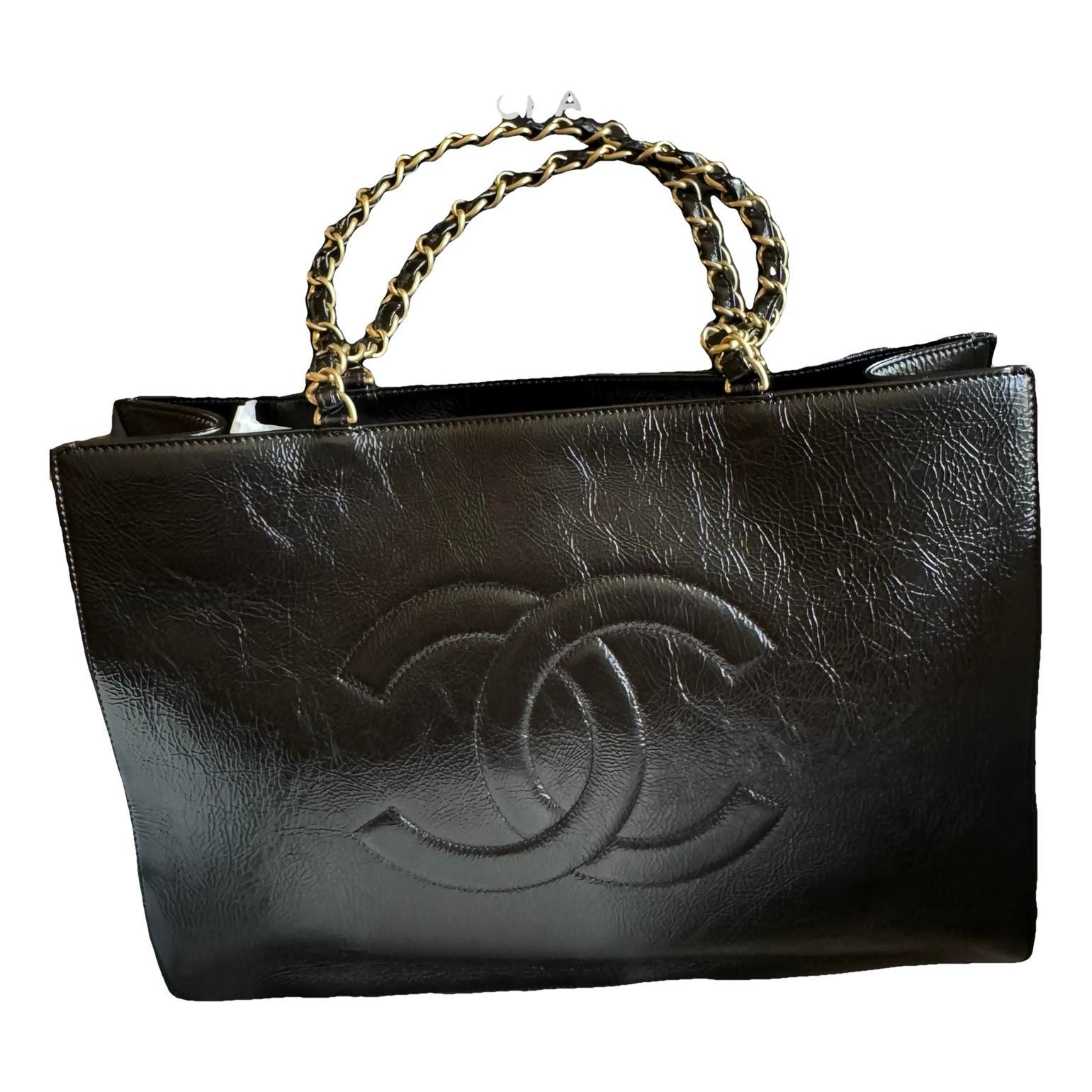 Leather tote