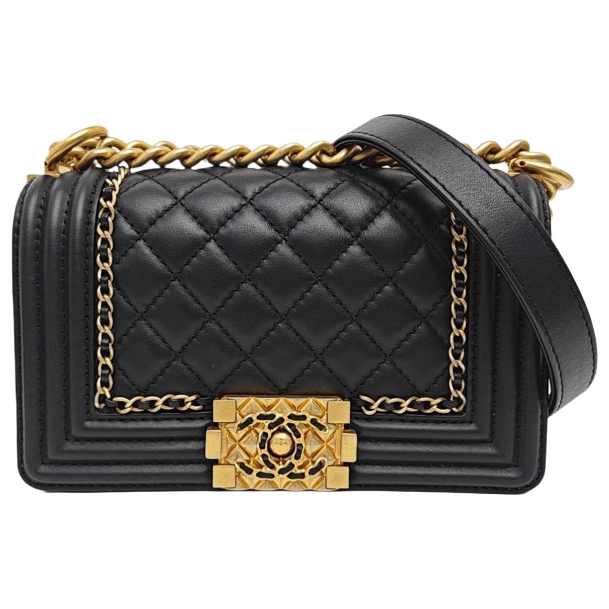 Leather crossbody bag