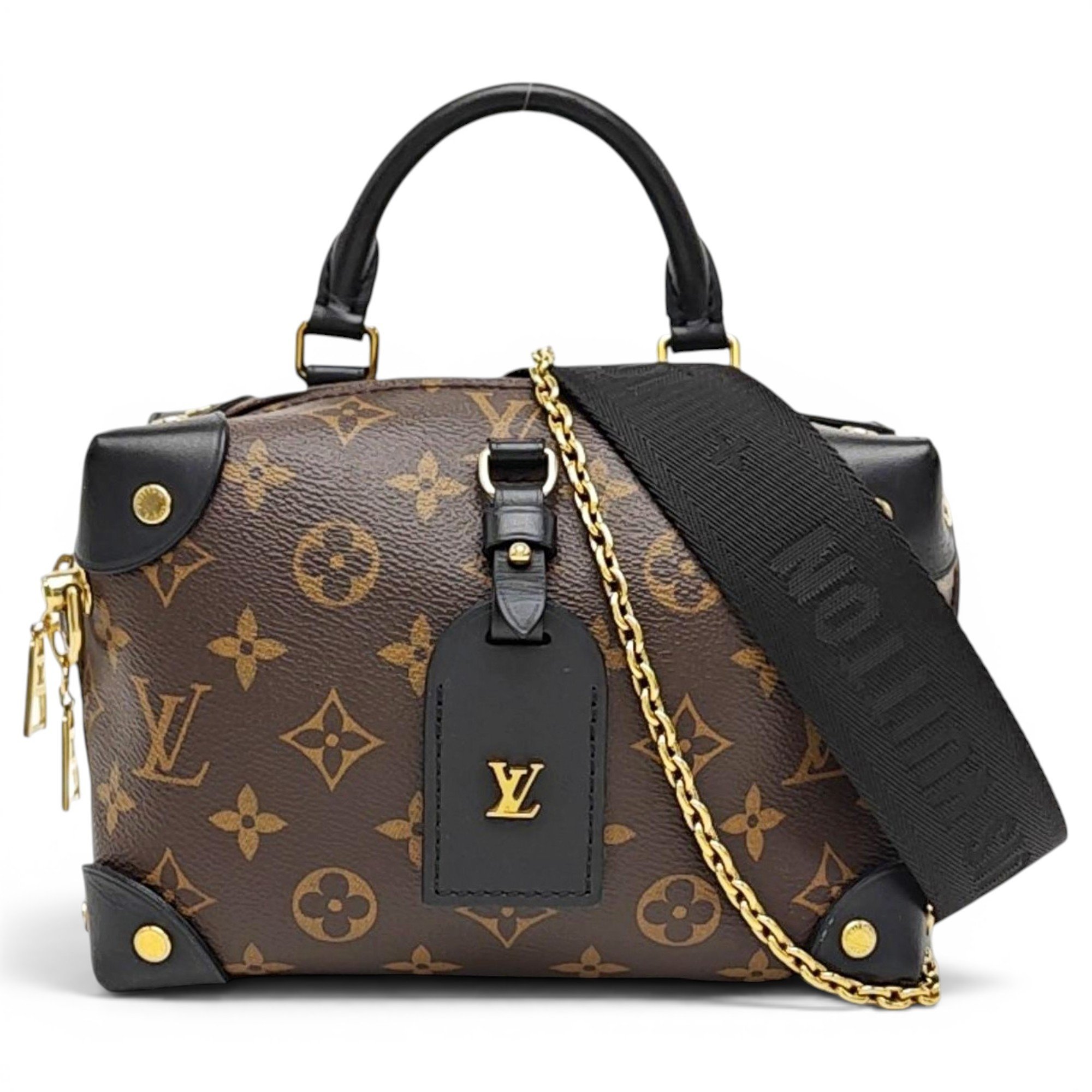 Louis Vuitton Petite Malle Souple leather handbag