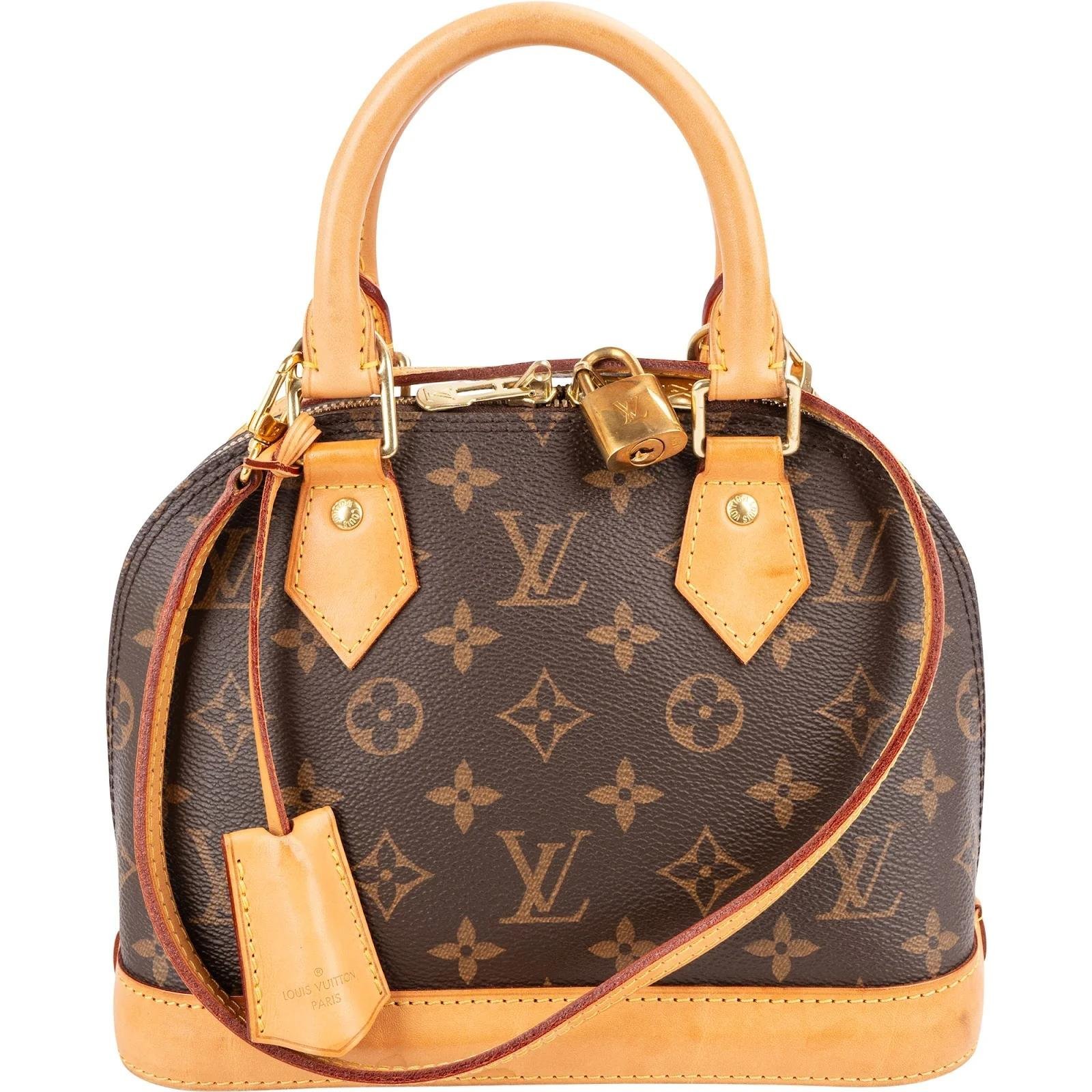 Alma leather handbag