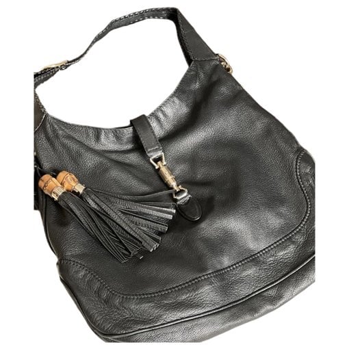 Jackie leather clutch bag