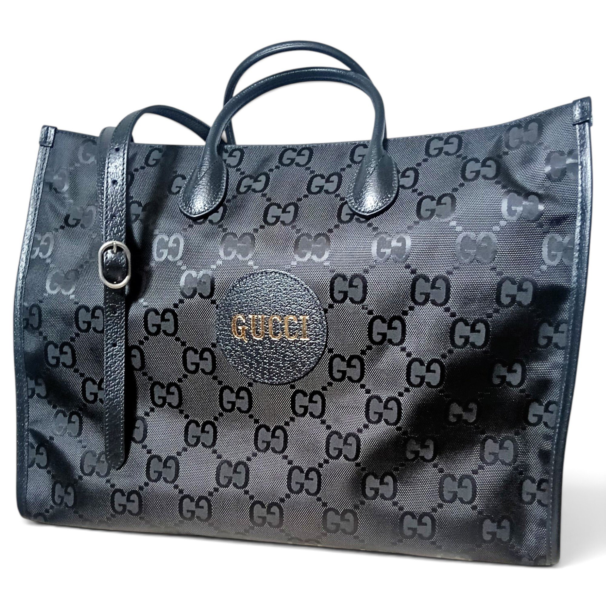 Leather tote