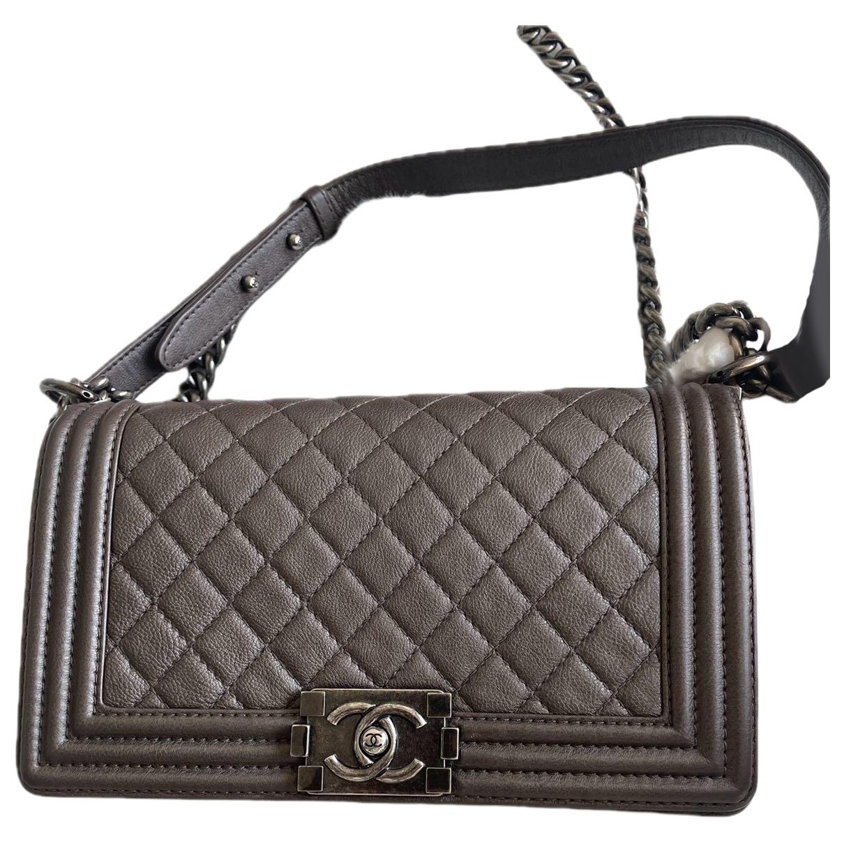 Boy leather handbag