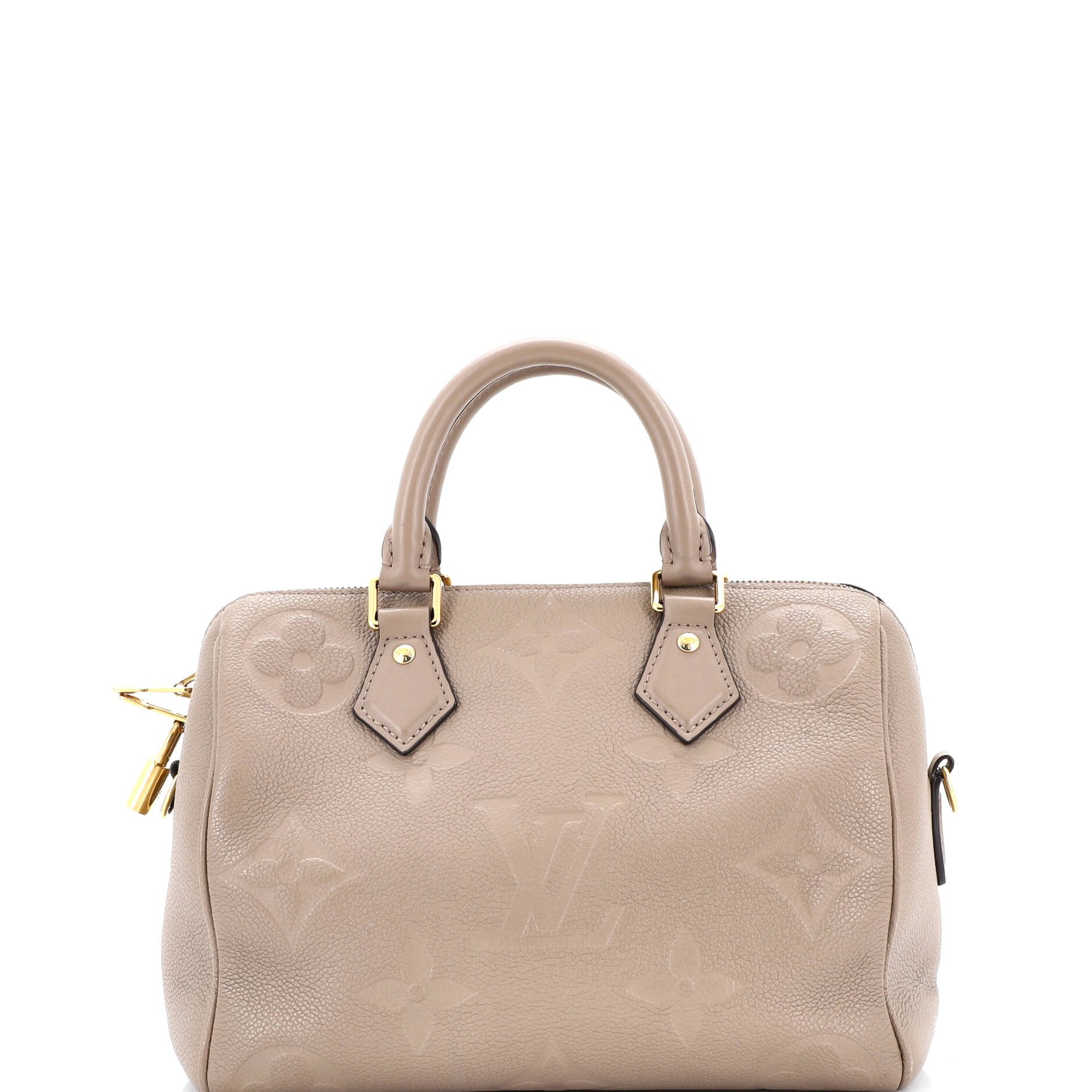 Louis Vuitton Speedy Bandouliere Bag Monogram Empreinte Giant 25