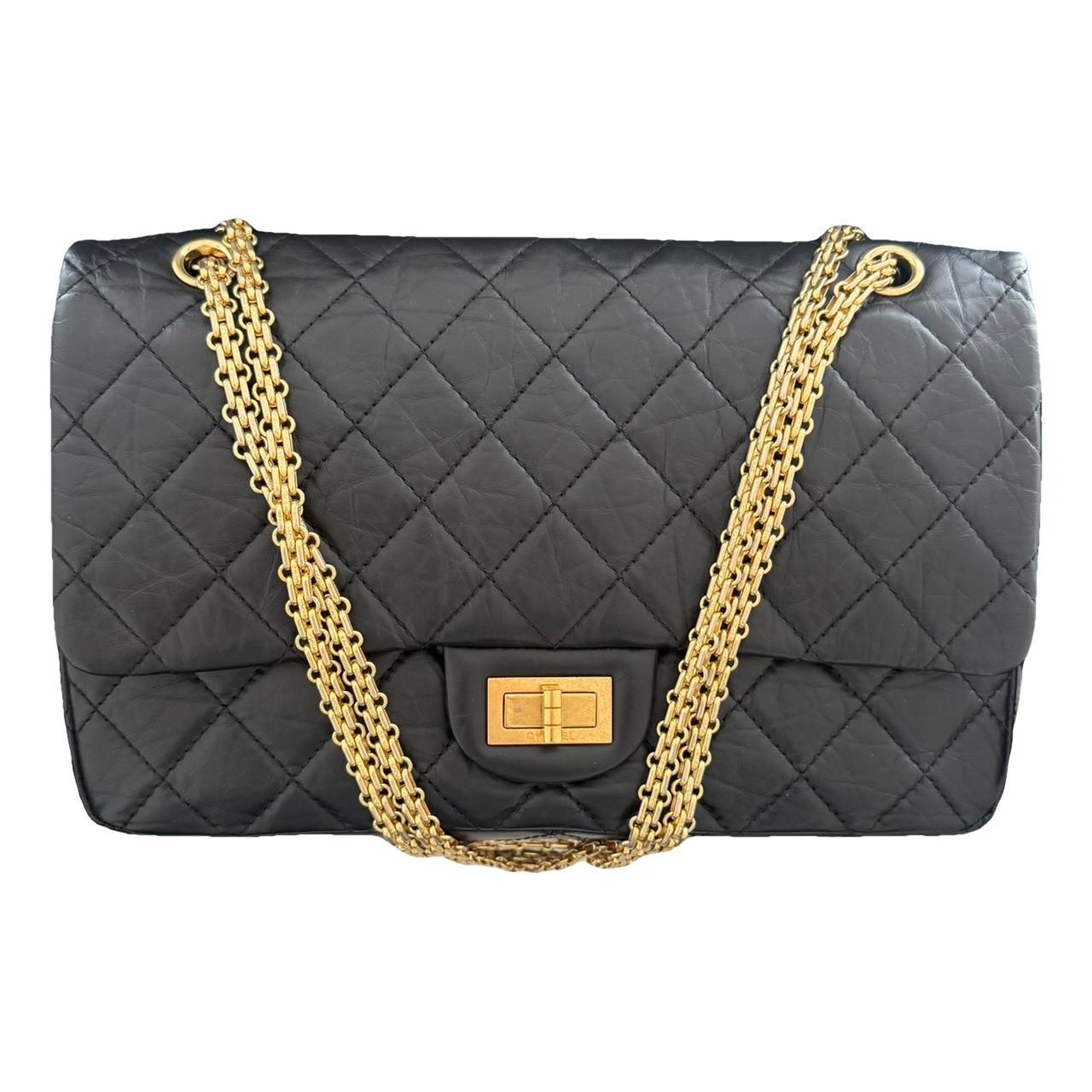 2.55 leather handbag