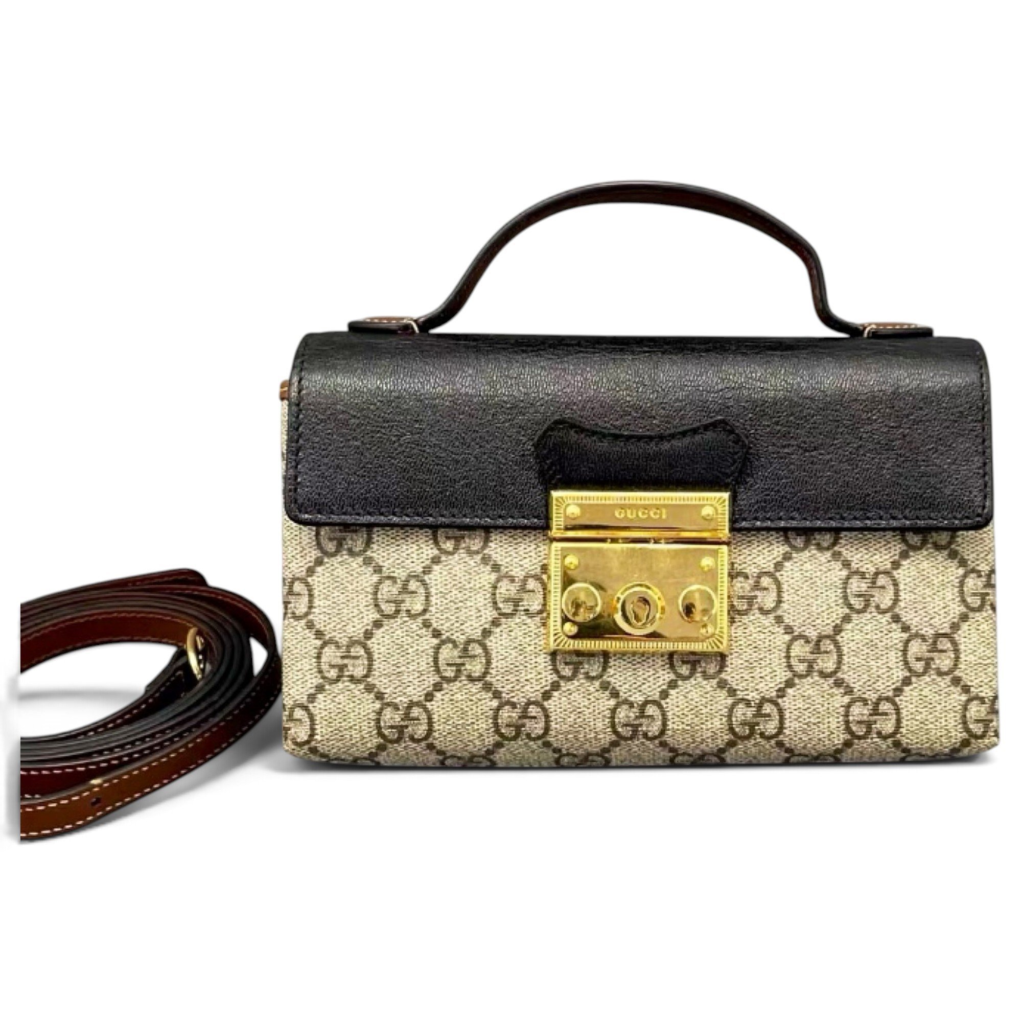 Padlock cloth handbag
