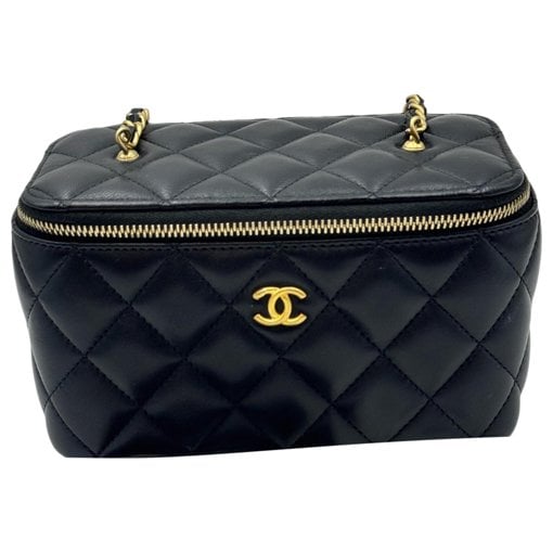 Trendy CC Vanity leather handbag