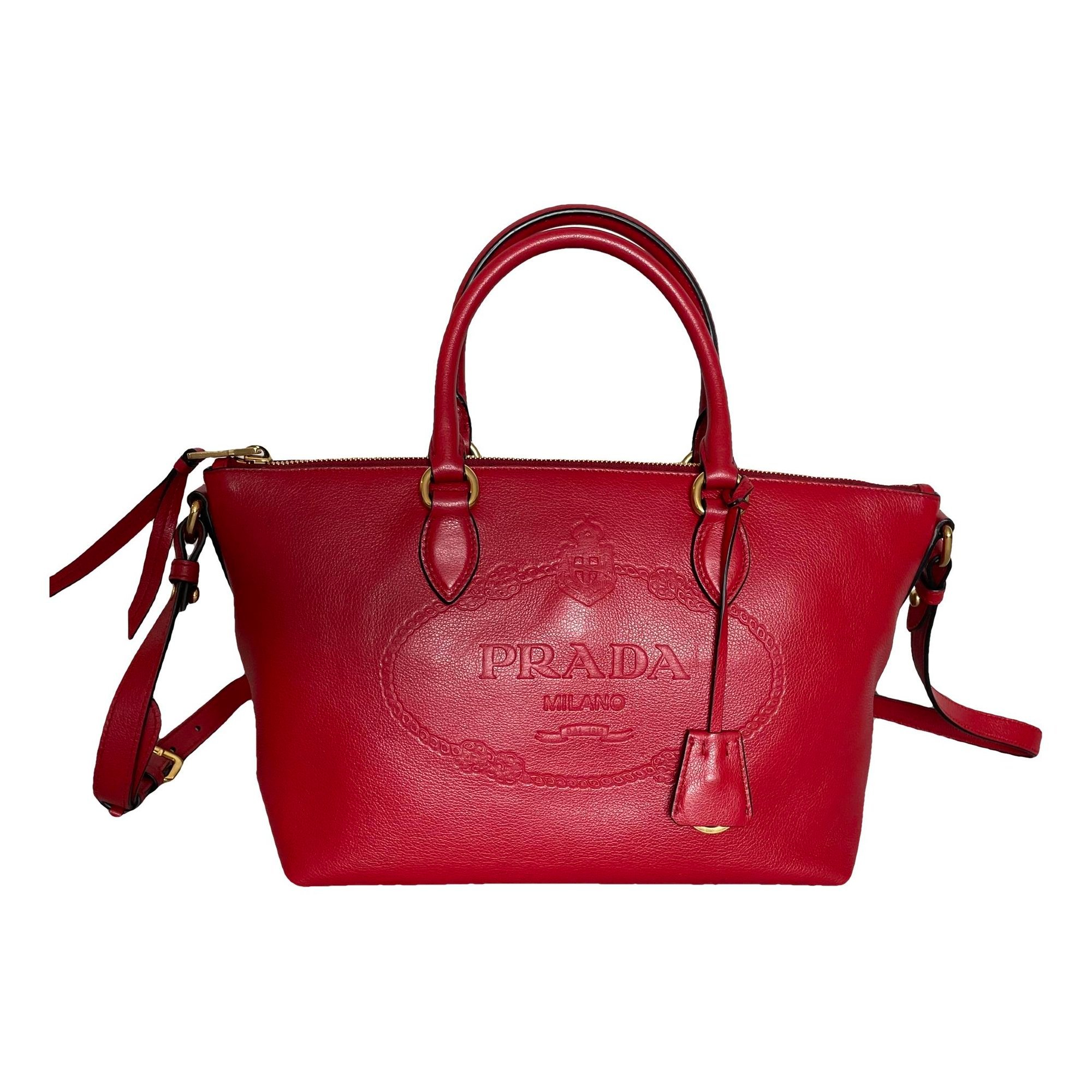 Leather handbag