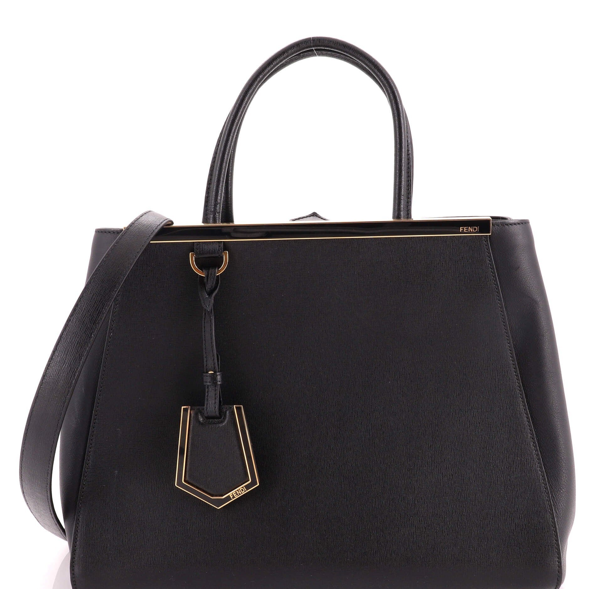 Leather tote